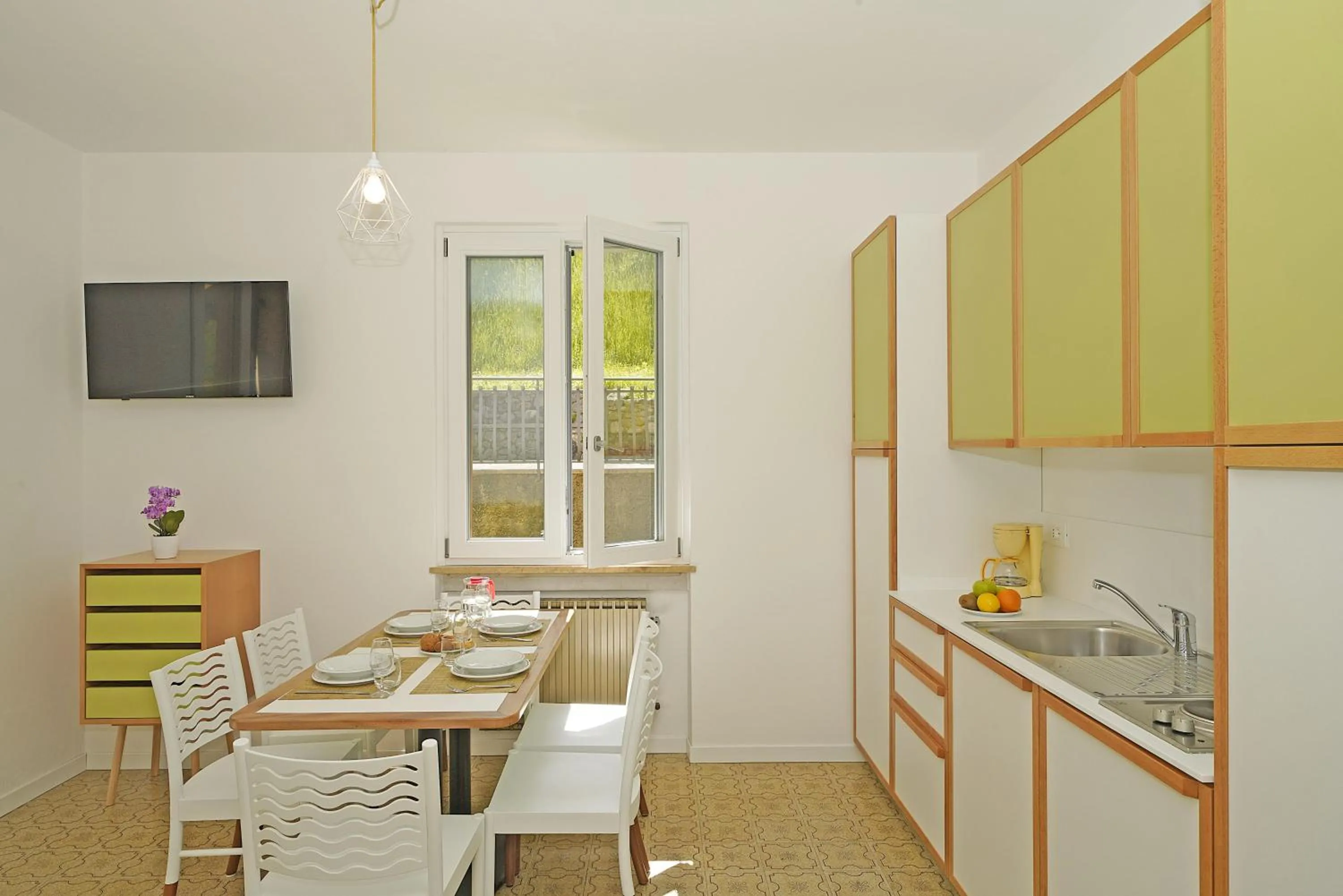 Kitchen or kitchenette in Residence Arca