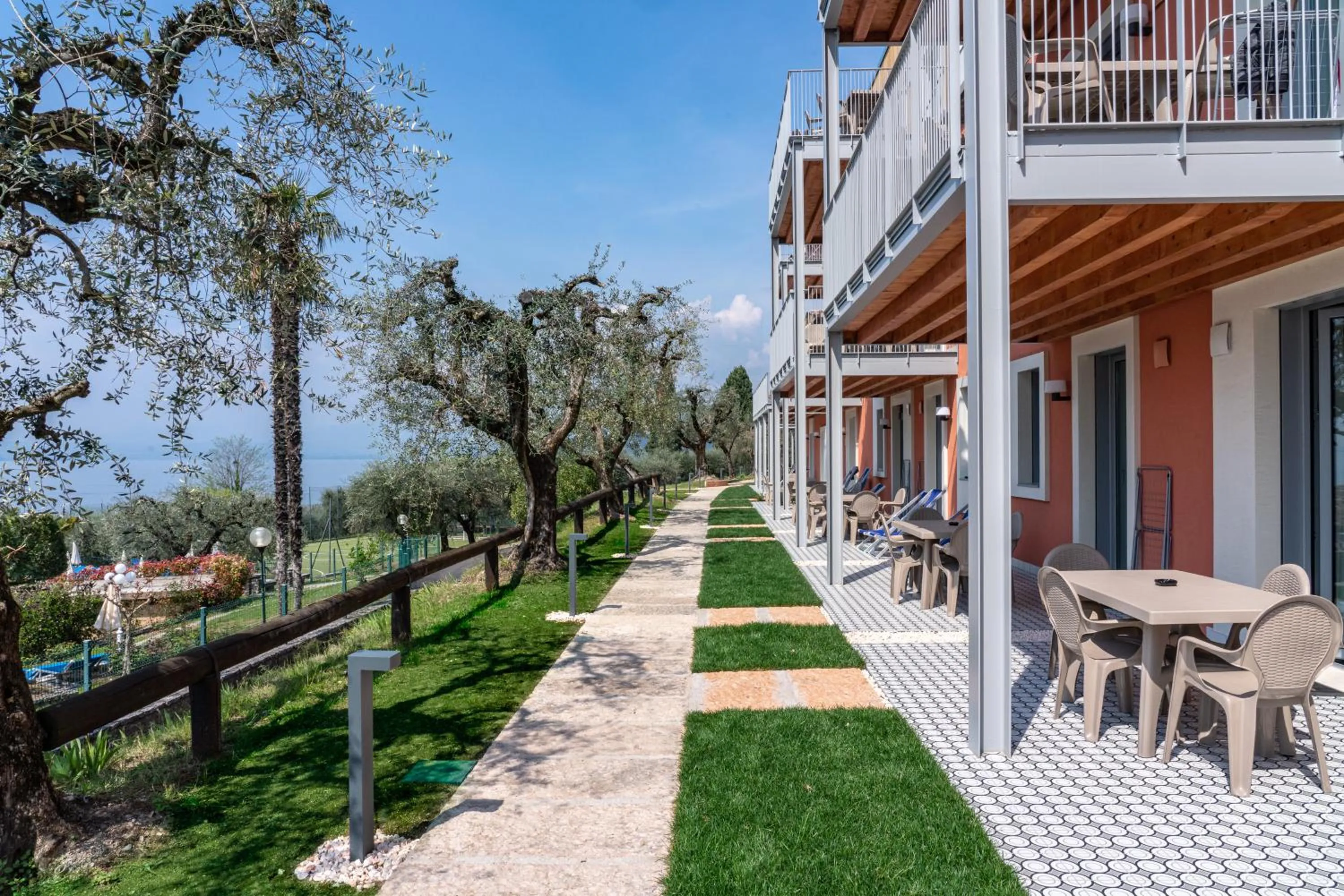 Patio in Residence Arca