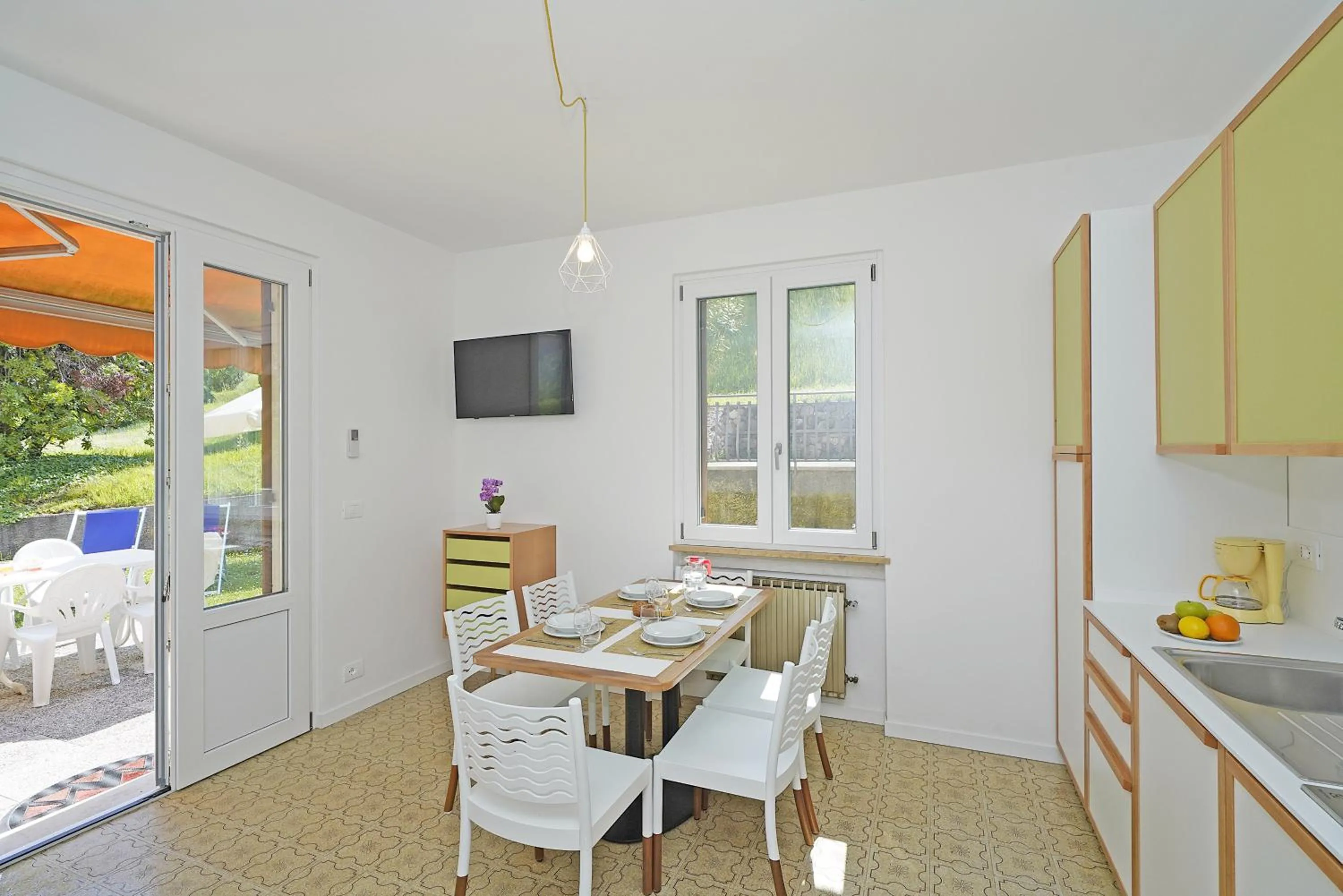 Dining area in Residence Arca