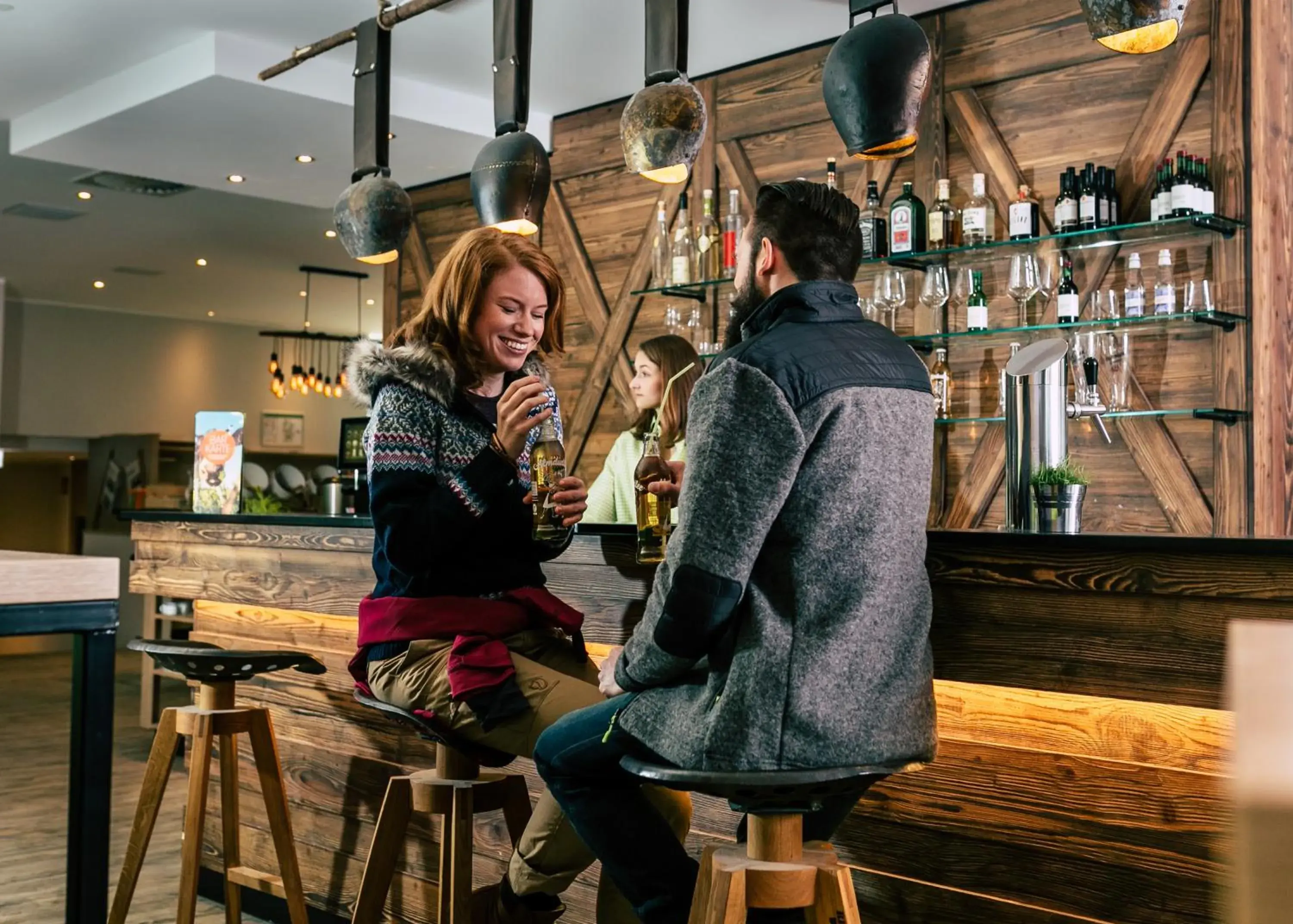 Lounge or bar in Cocoon Hauptbahnhof Lounge or bar in Cocoon Hauptbahnhof