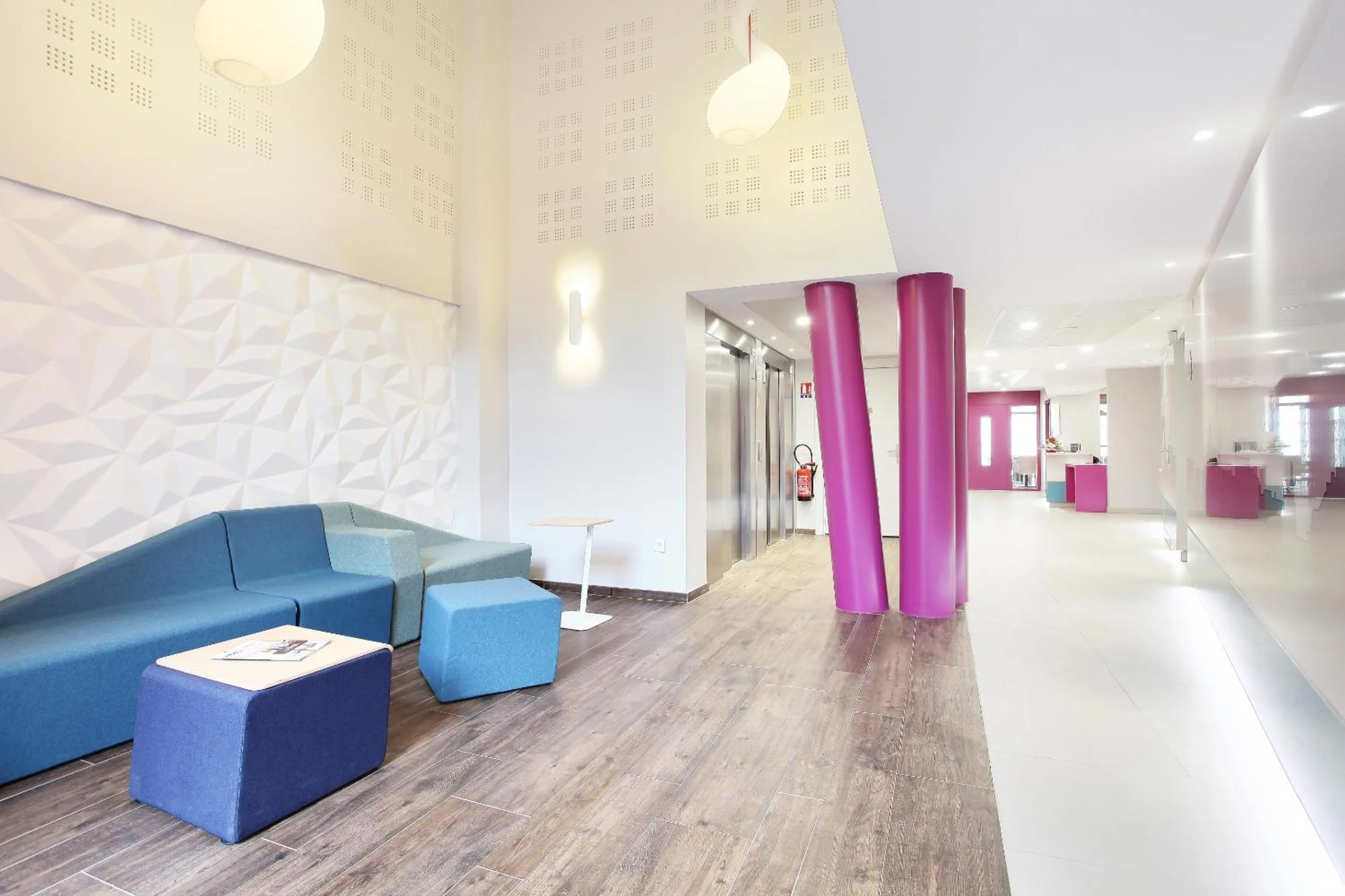 Lobby or reception in Appart Hotel Odalys City Marseille Le Dôme