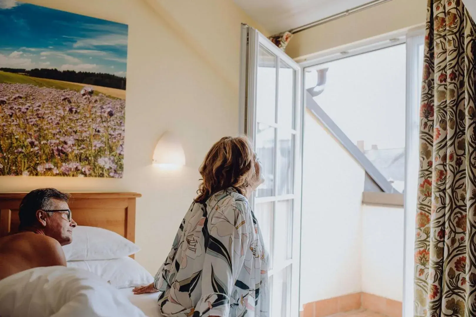 Bed in Hotel & Restaurant Stern Bed in Hotel & Restaurant Stern