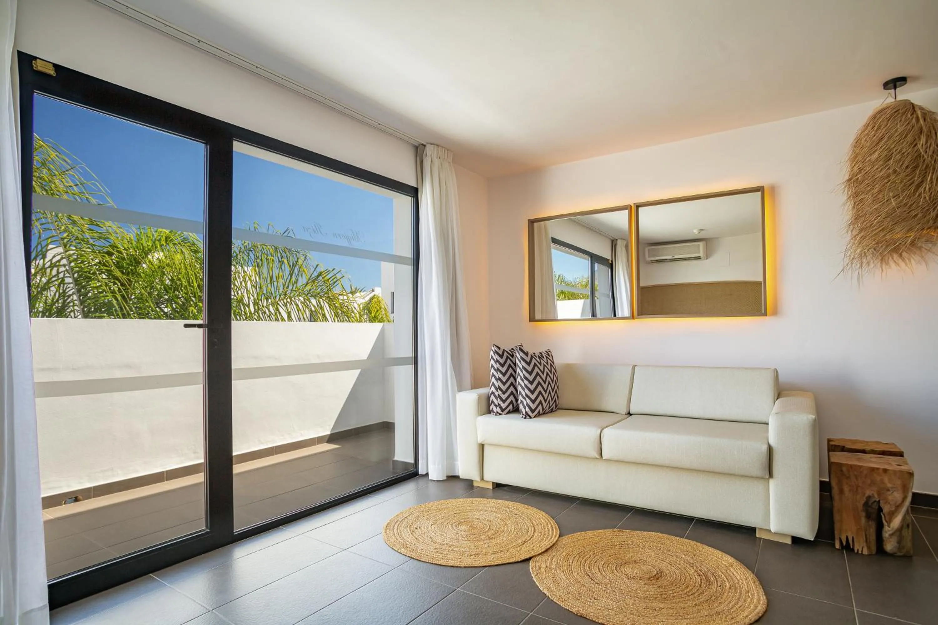 Living room in Migjorn Ibiza Suites & Spa