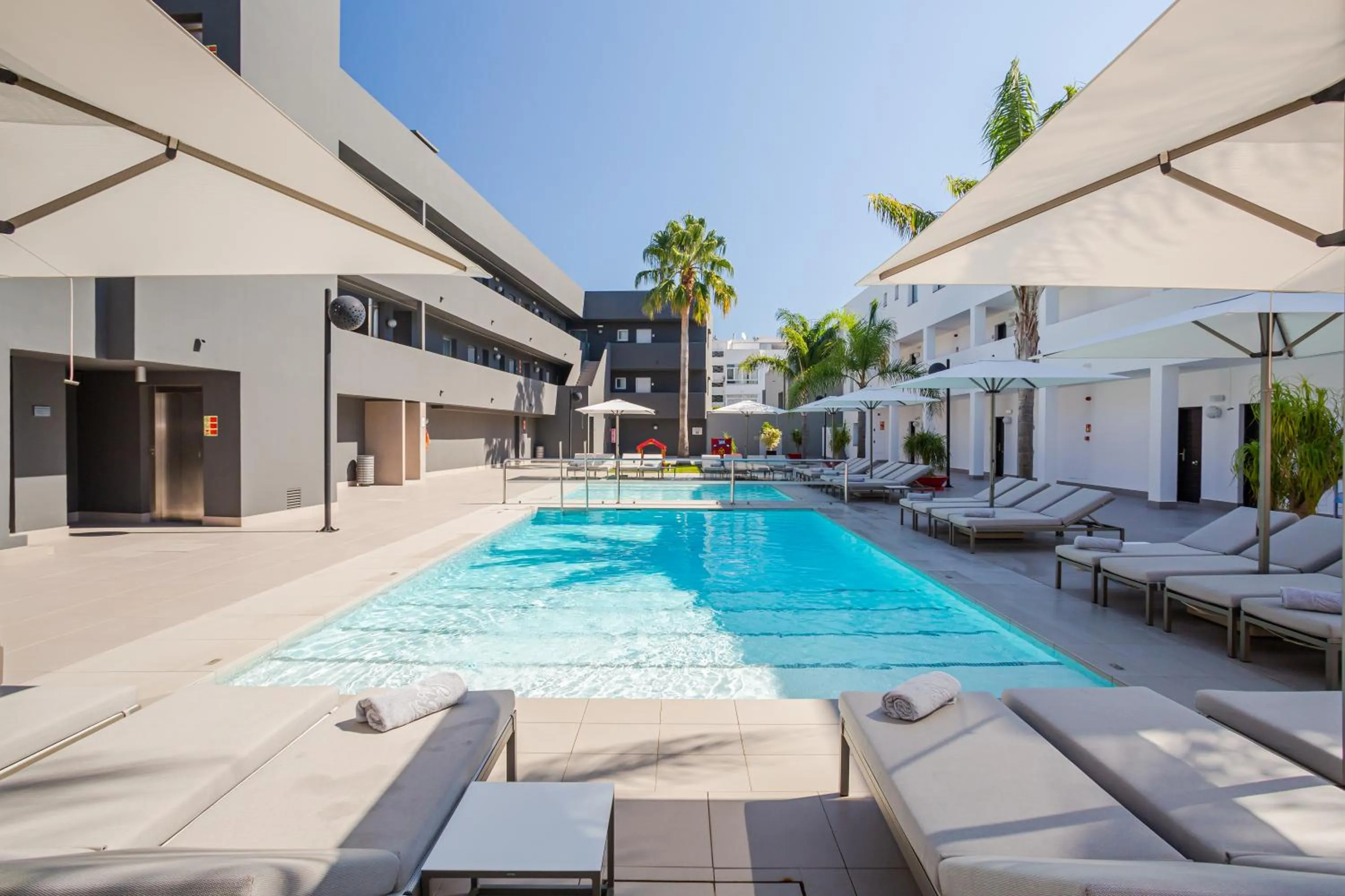 Swimming pool in Migjorn Ibiza Suites & Spa