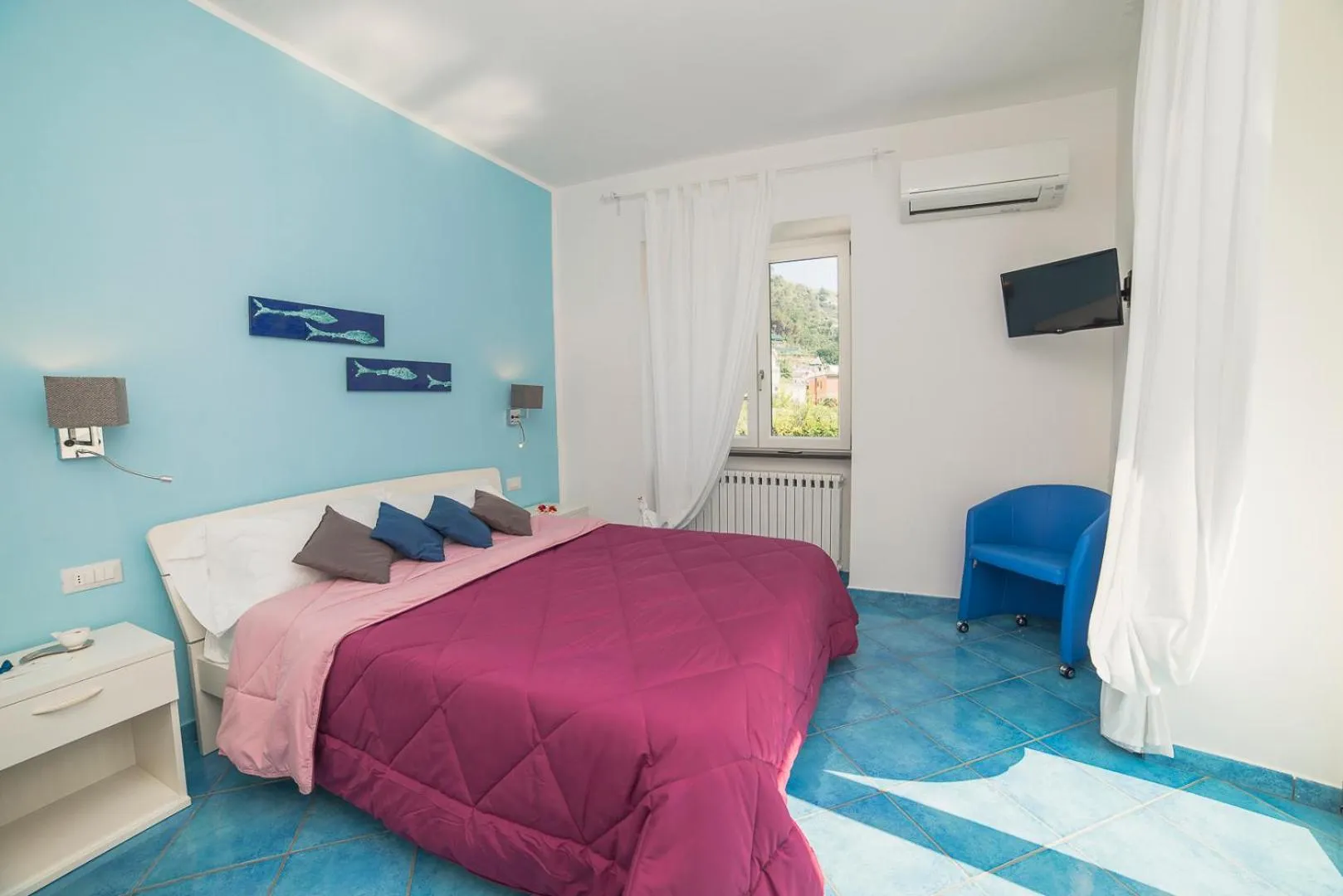 Photo of the whole room, Bed in Aquarius Maiori B&B