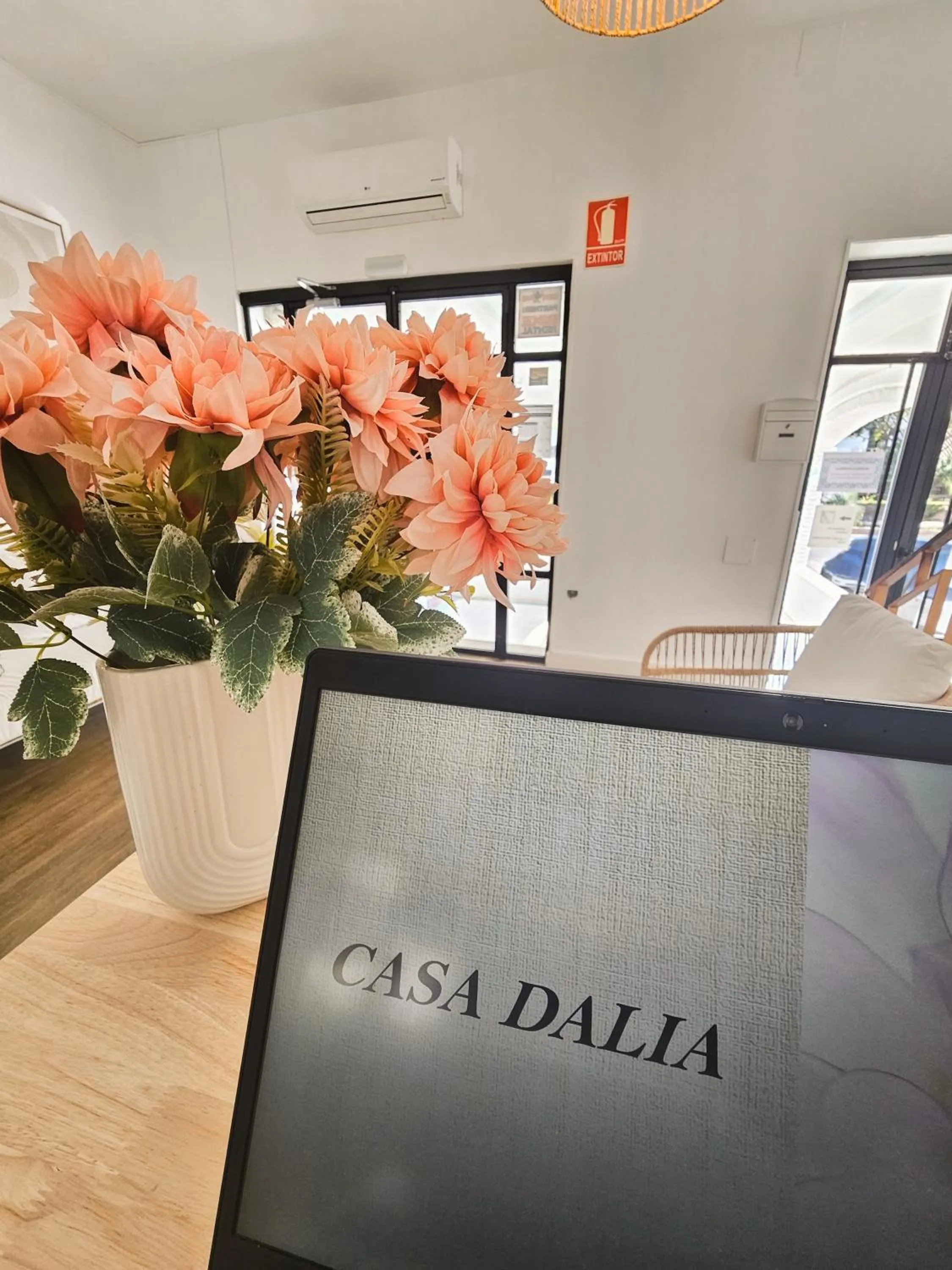 Lobby or reception in Hotel Casa Dalia