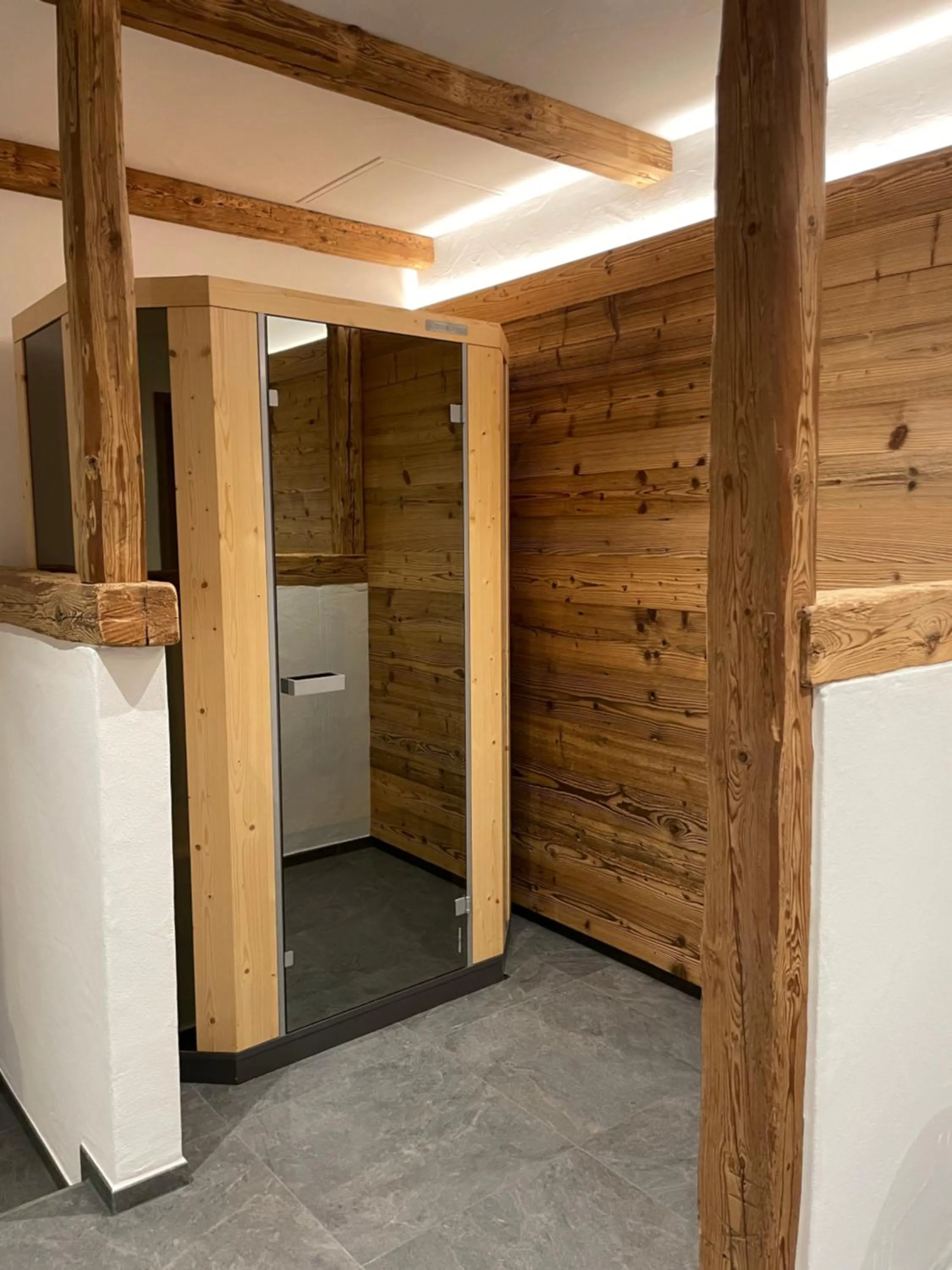 Sauna in Aparthotel Garni Monte