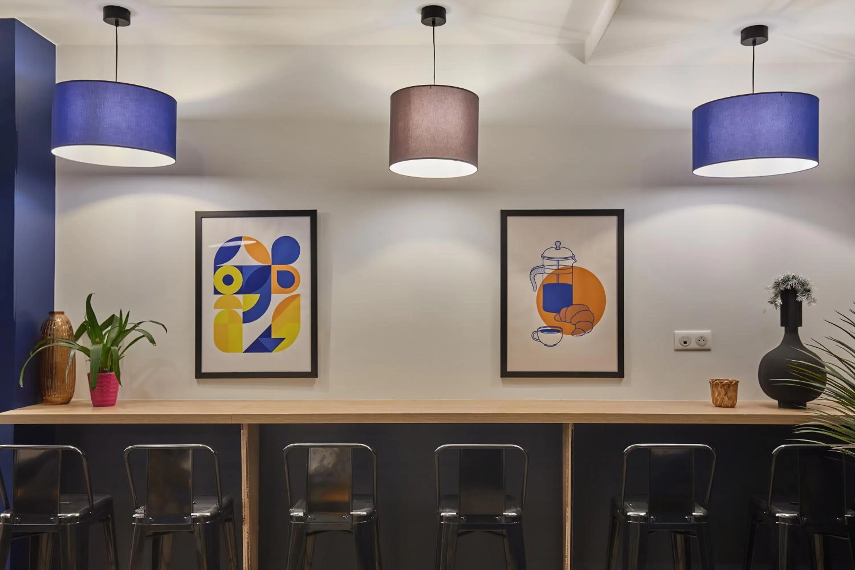 Breakfast in Appart Hotel Odalys City Paris Levallois