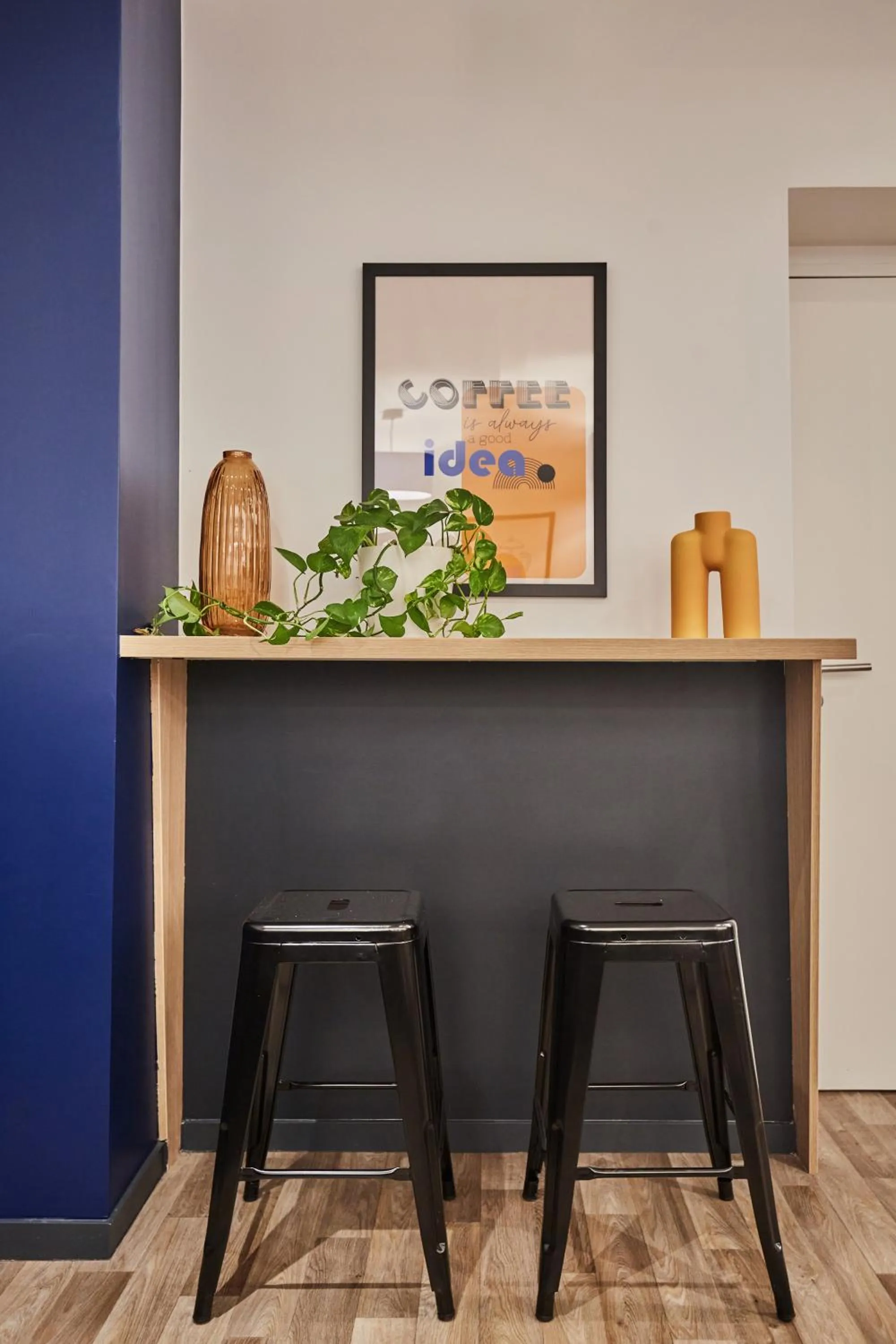 Lobby or reception in Appart Hotel Odalys City Paris Levallois