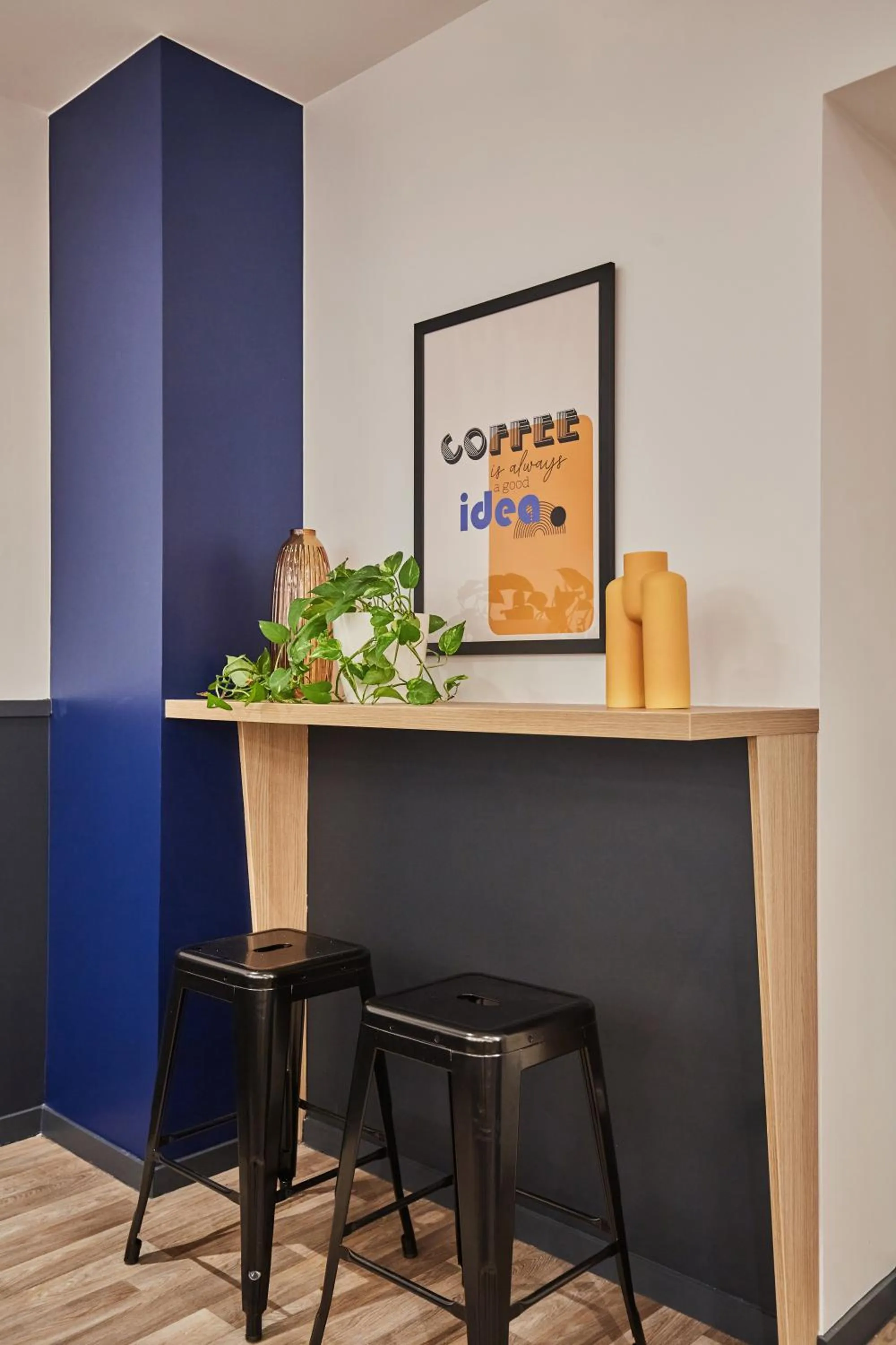 Lobby or reception in Appart Hotel Odalys City Paris Levallois