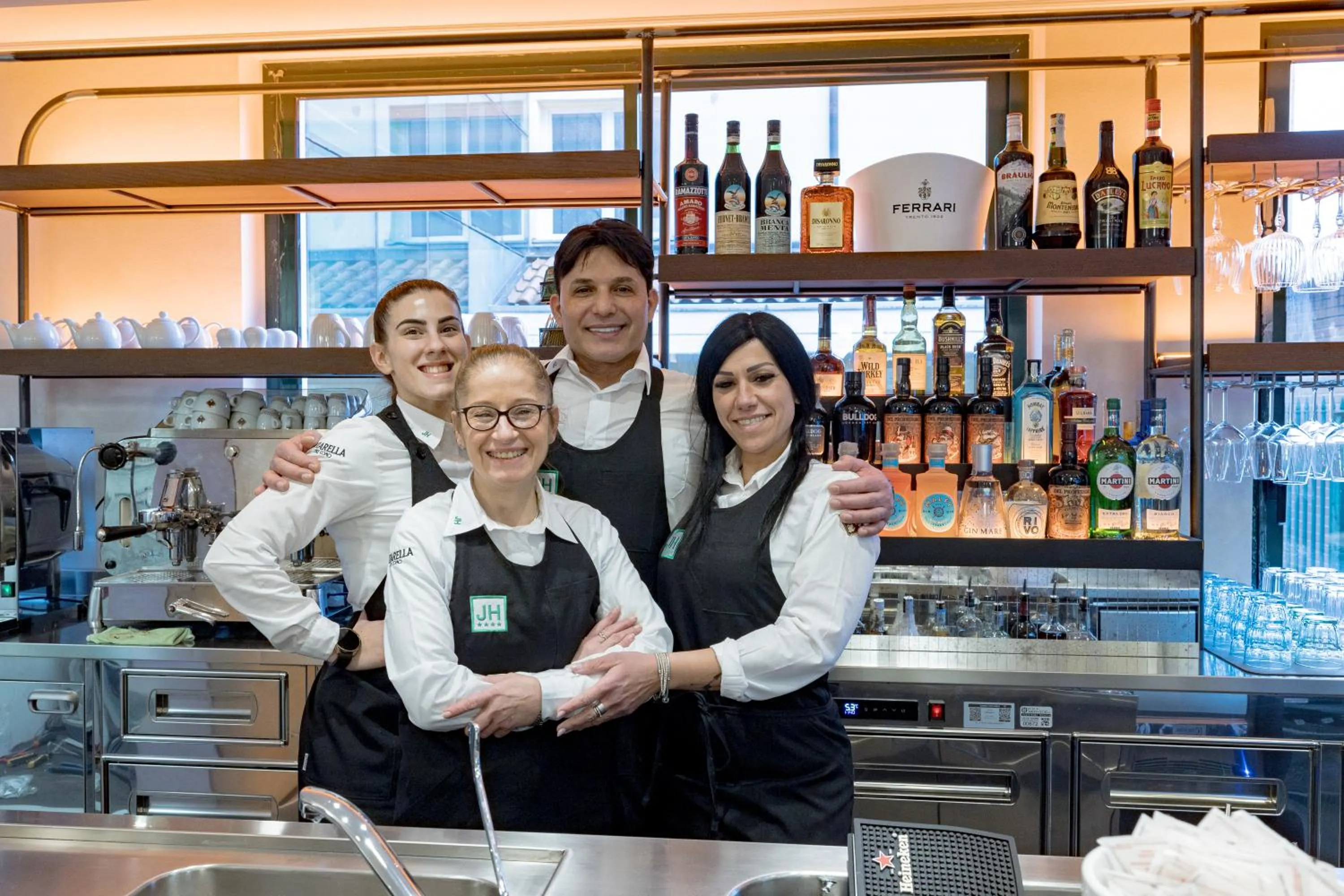 Staff in Just Hotel Saronno