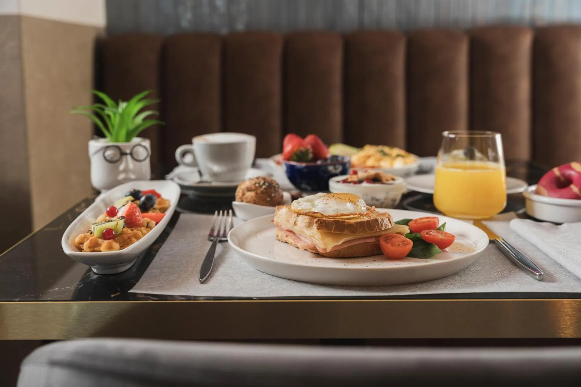 Breakfast in Just Hotel Saronno