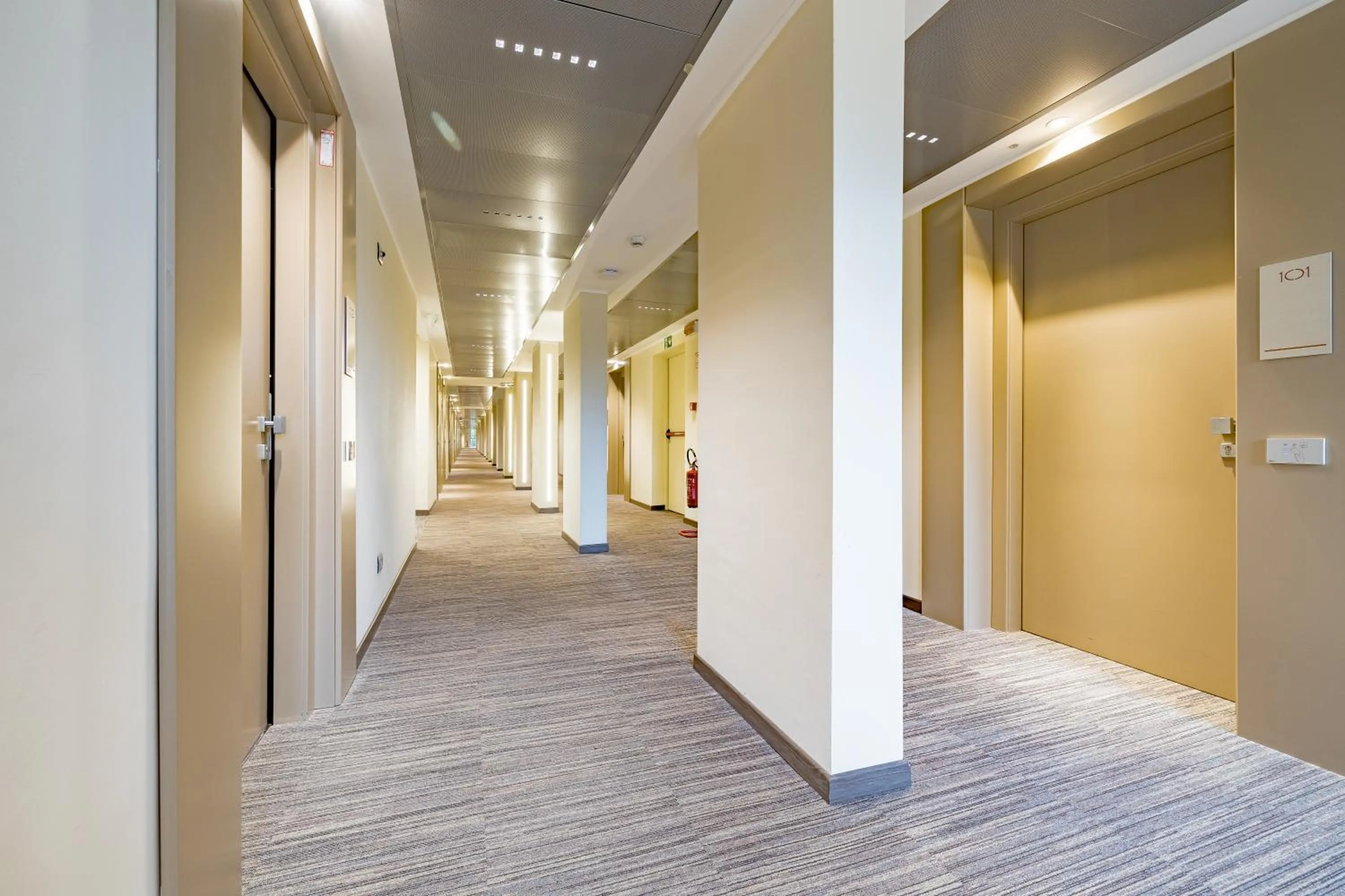 Decorative detail in Just Hotel Saronno