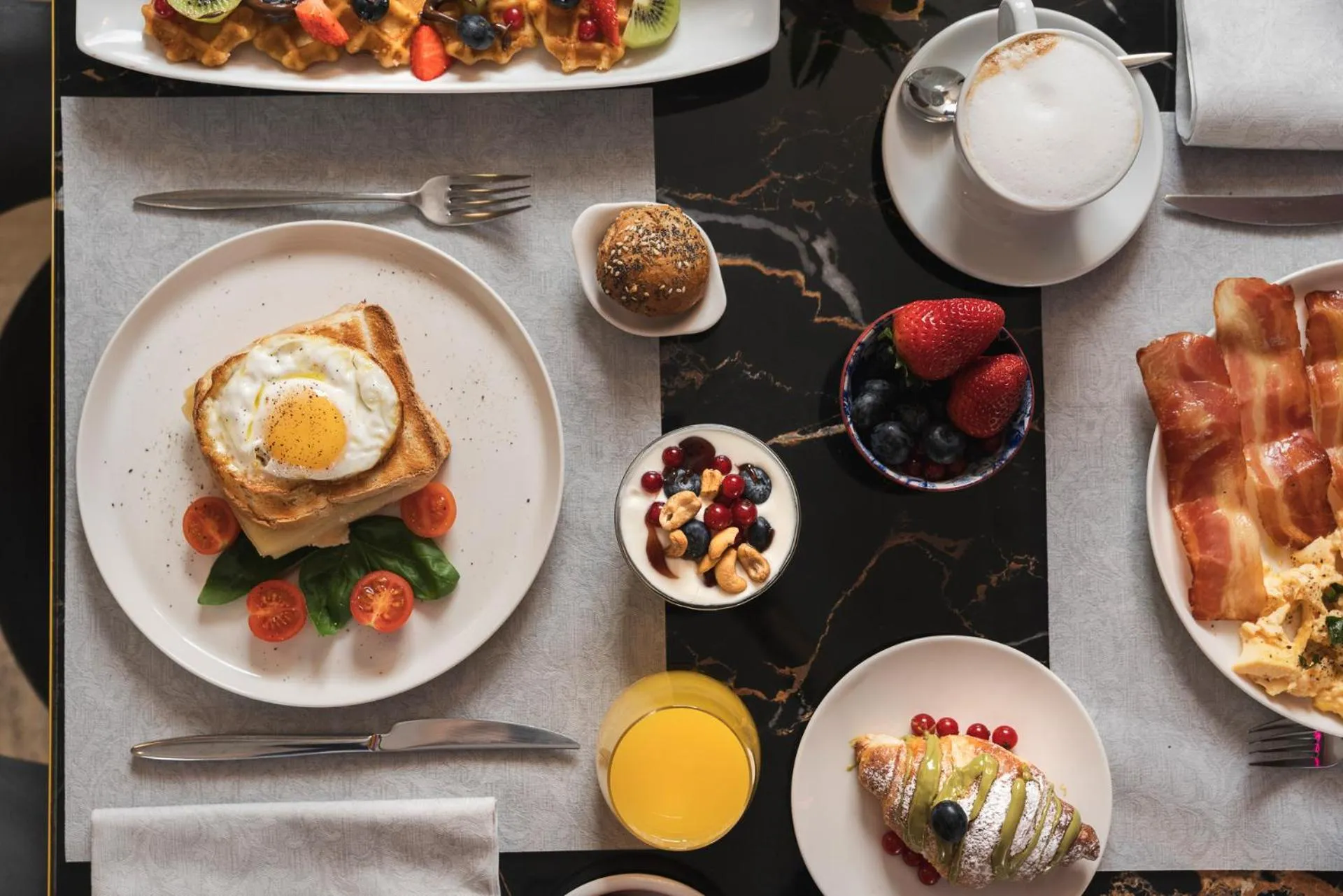 Food and drinks in Just Hotel Saronno