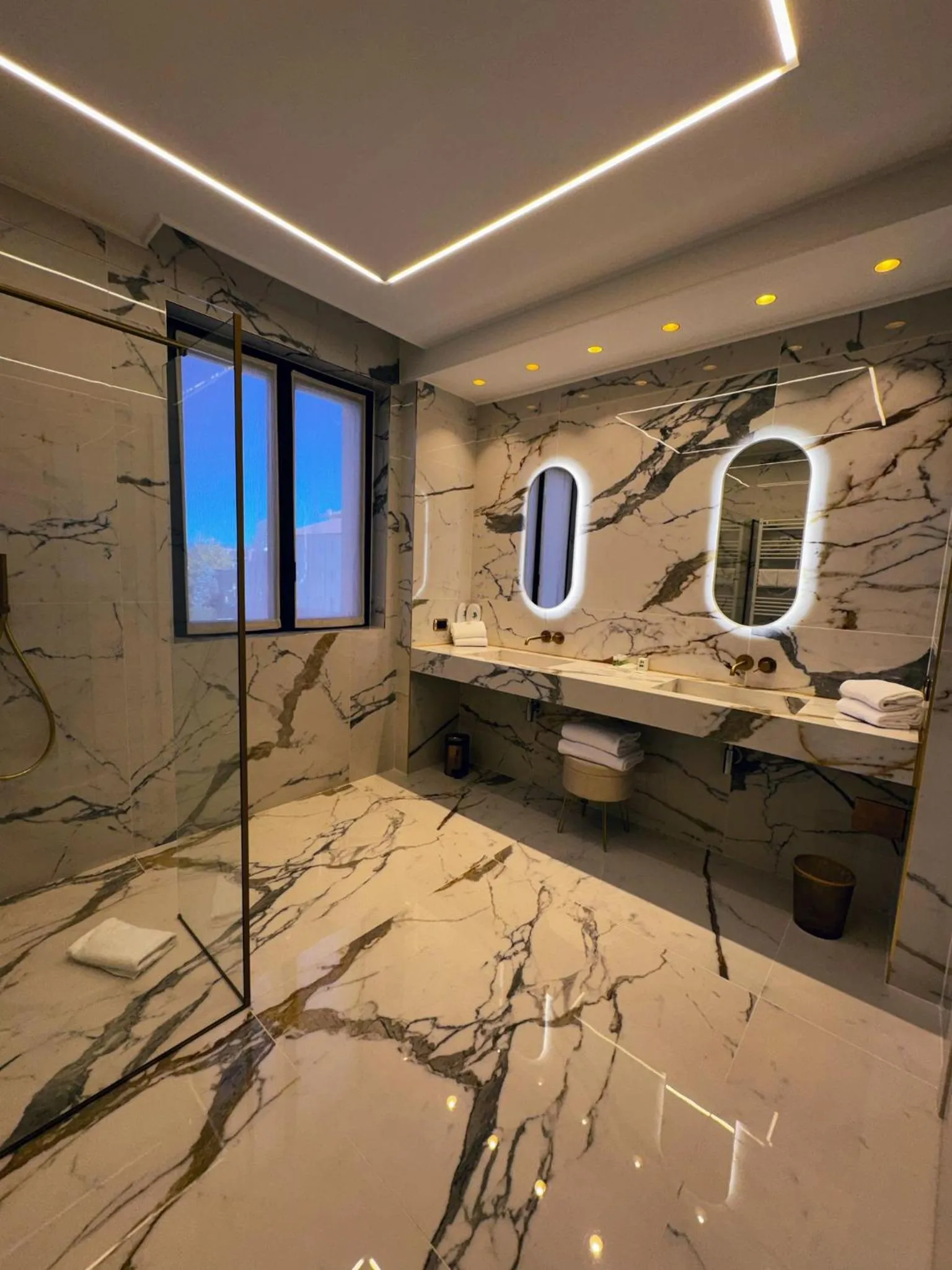 Bathroom in Just Hotel Saronno