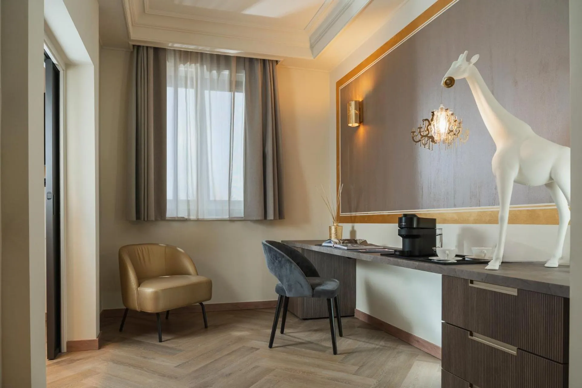 Coffee/tea facilities in Just Hotel Saronno