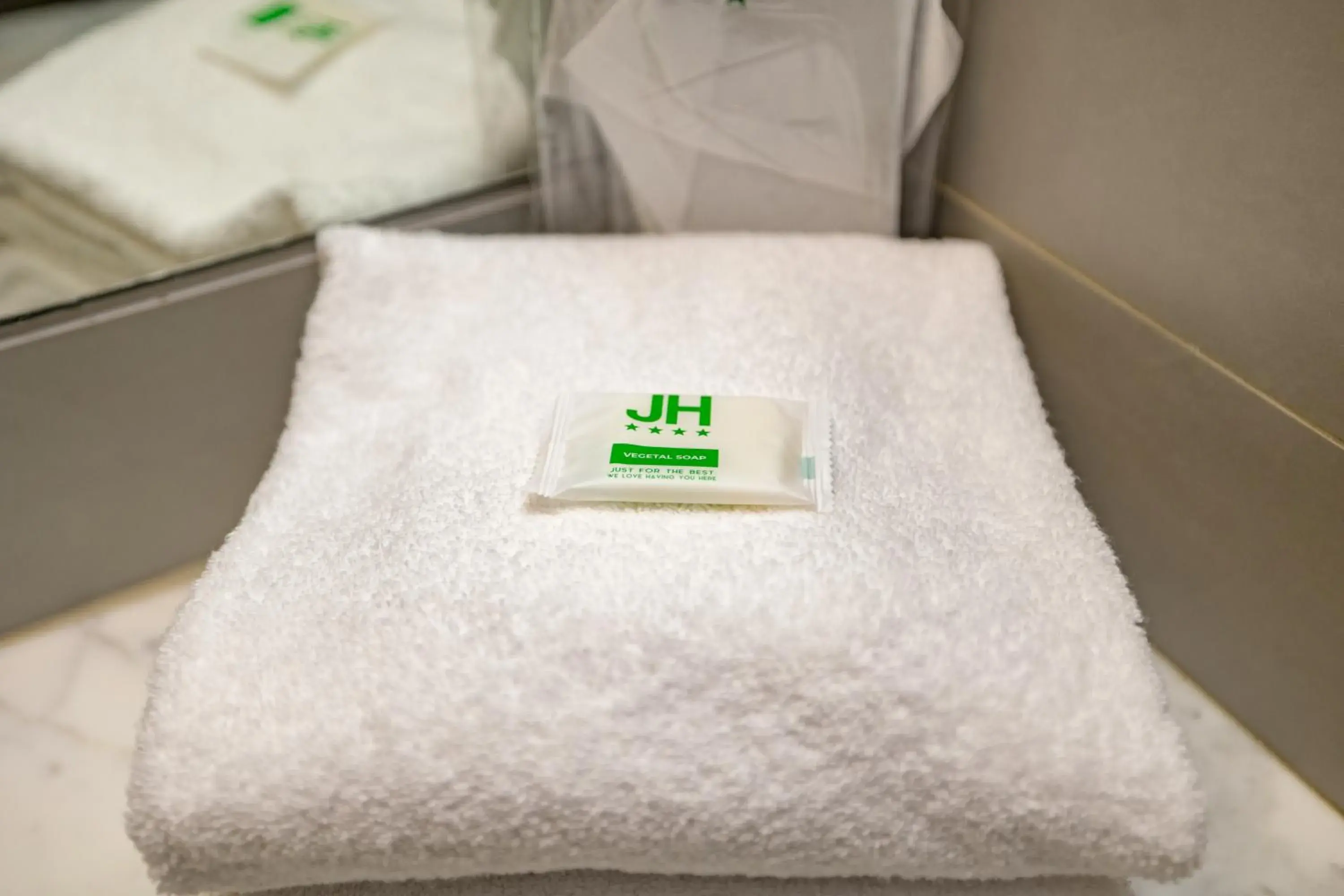 towels, Bed in Just Hotel Saronno towels, Bed in Just Hotel Saronno