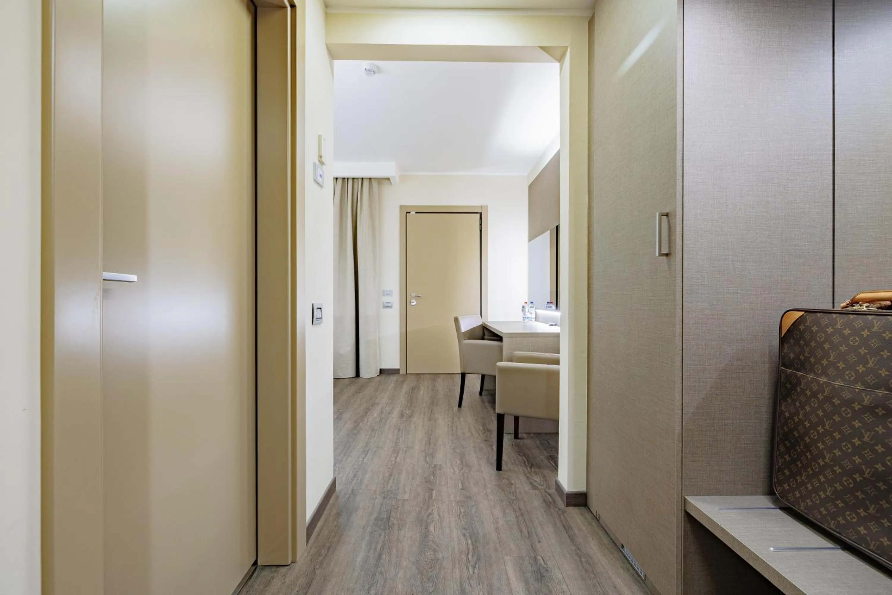 Seating area in Just Hotel Saronno