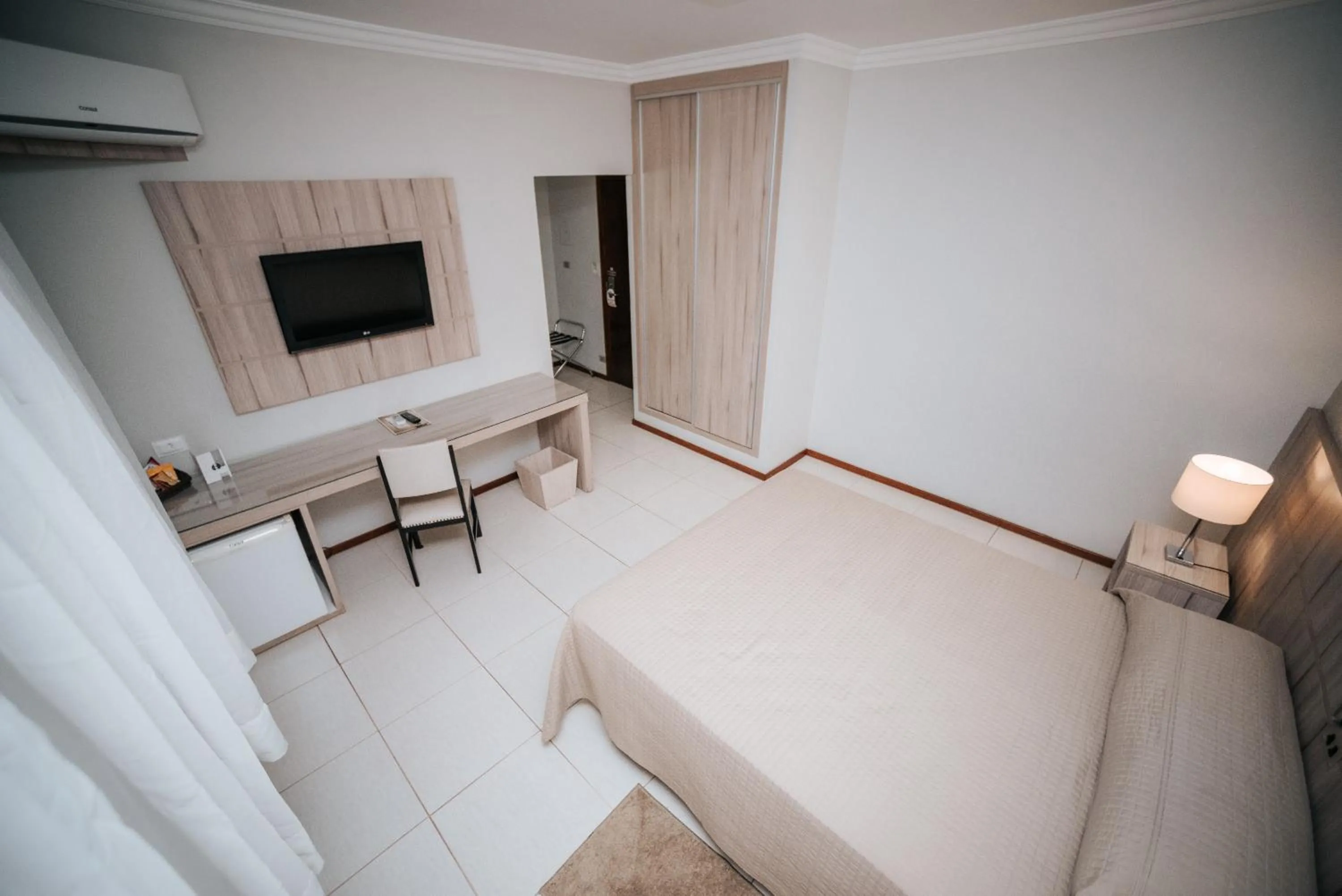 Communal lounge/ TV room, Bed in Aruá Hotel, Restaurante e Convenções