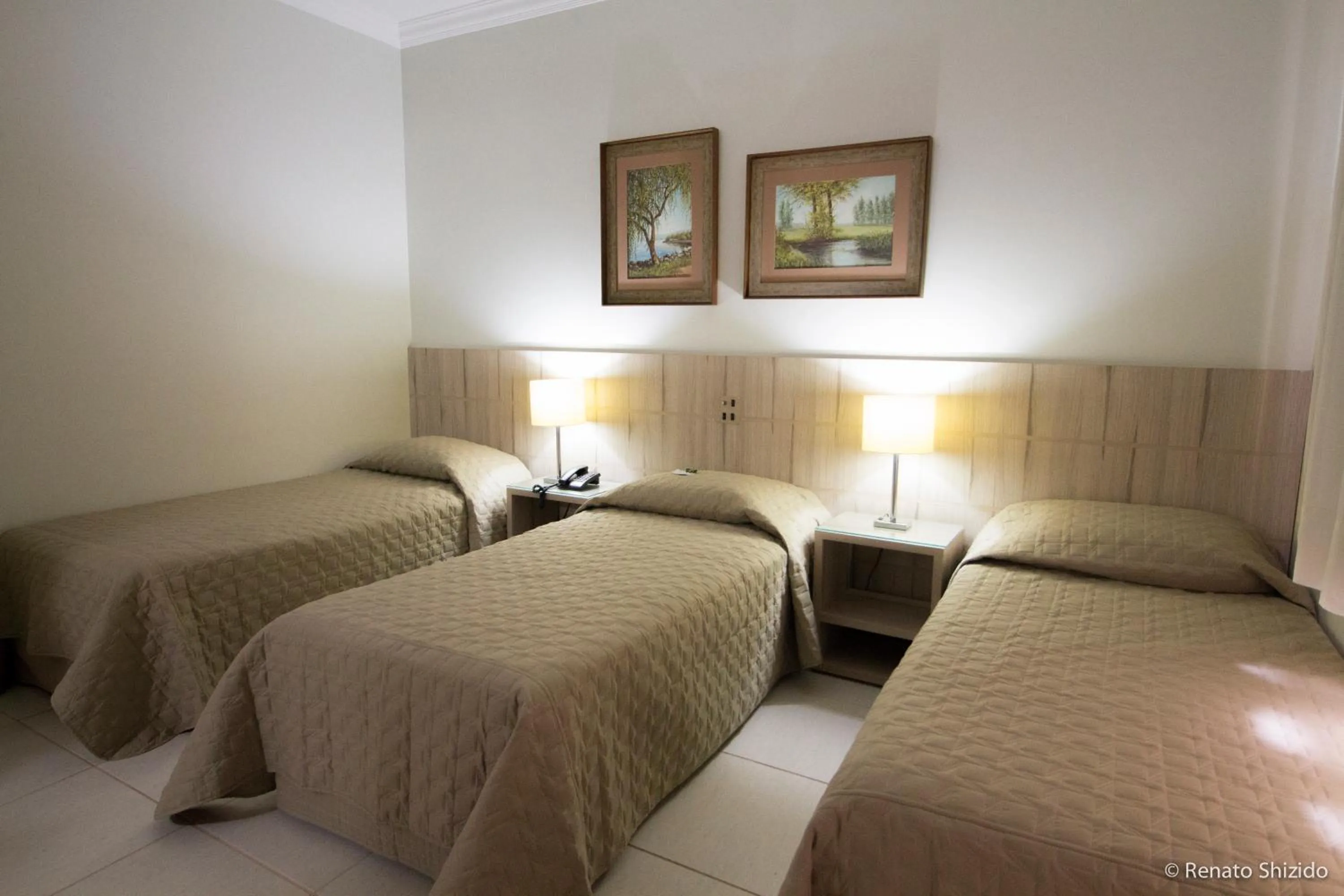 Bed in Aruá Hotel, Restaurante e Convenções