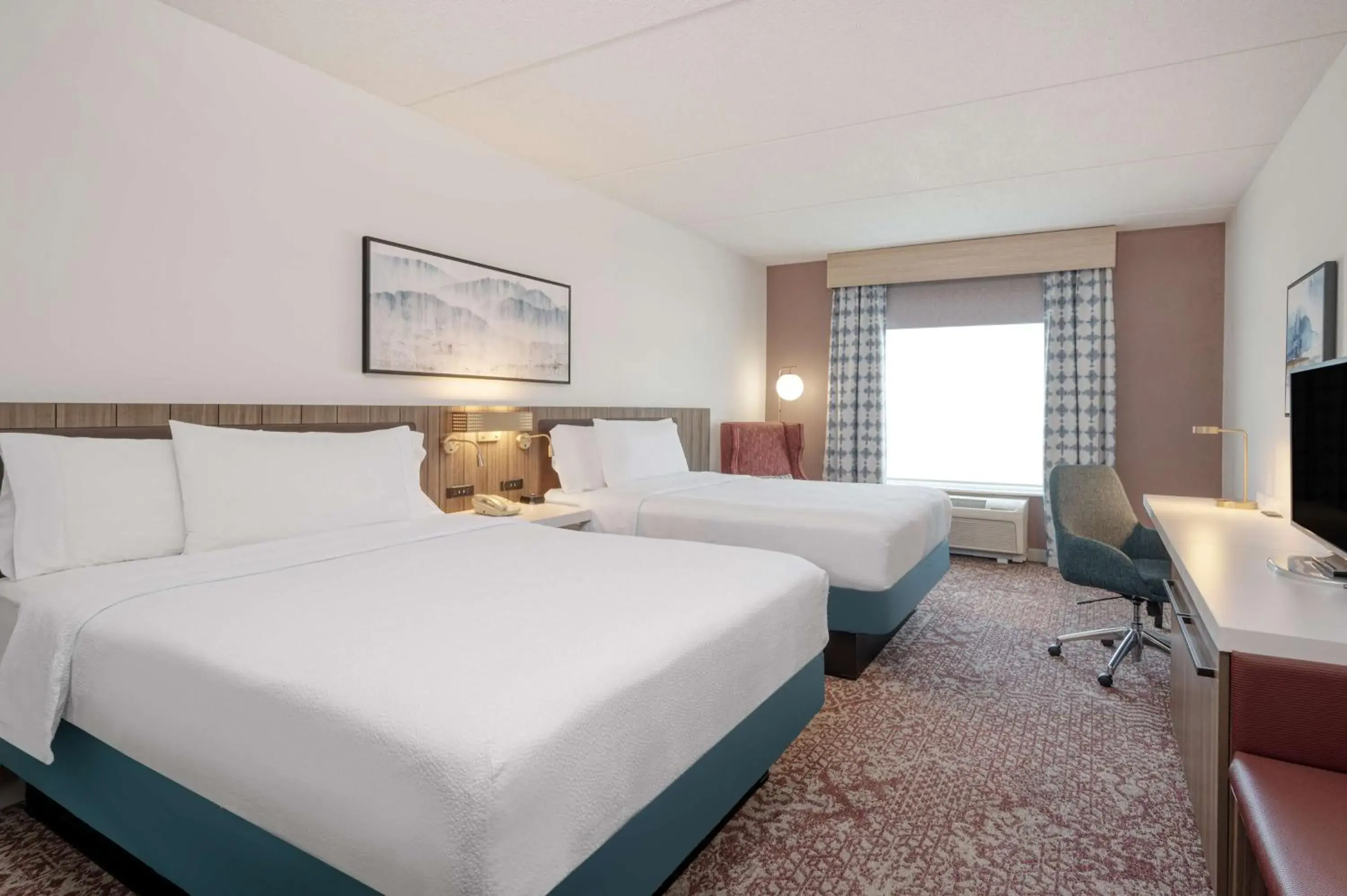 Queen Room with Two Queen Beds - Top Floor in Hilton Garden Inn Clarksburg Queen Room with Two Queen Beds - Top Floor in Hilton Garden Inn Clarksburg