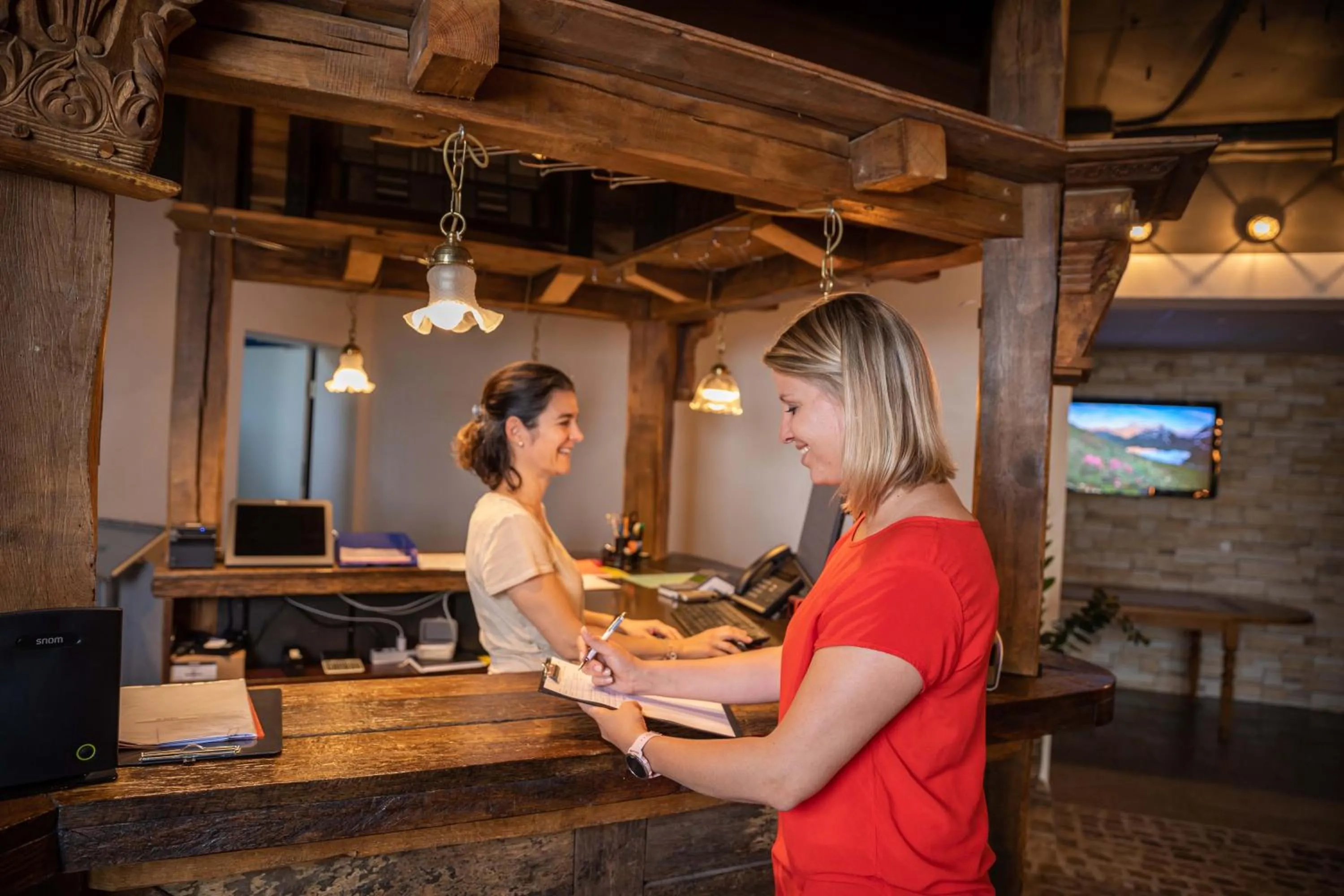 Staff in Marina Walensee Hotel