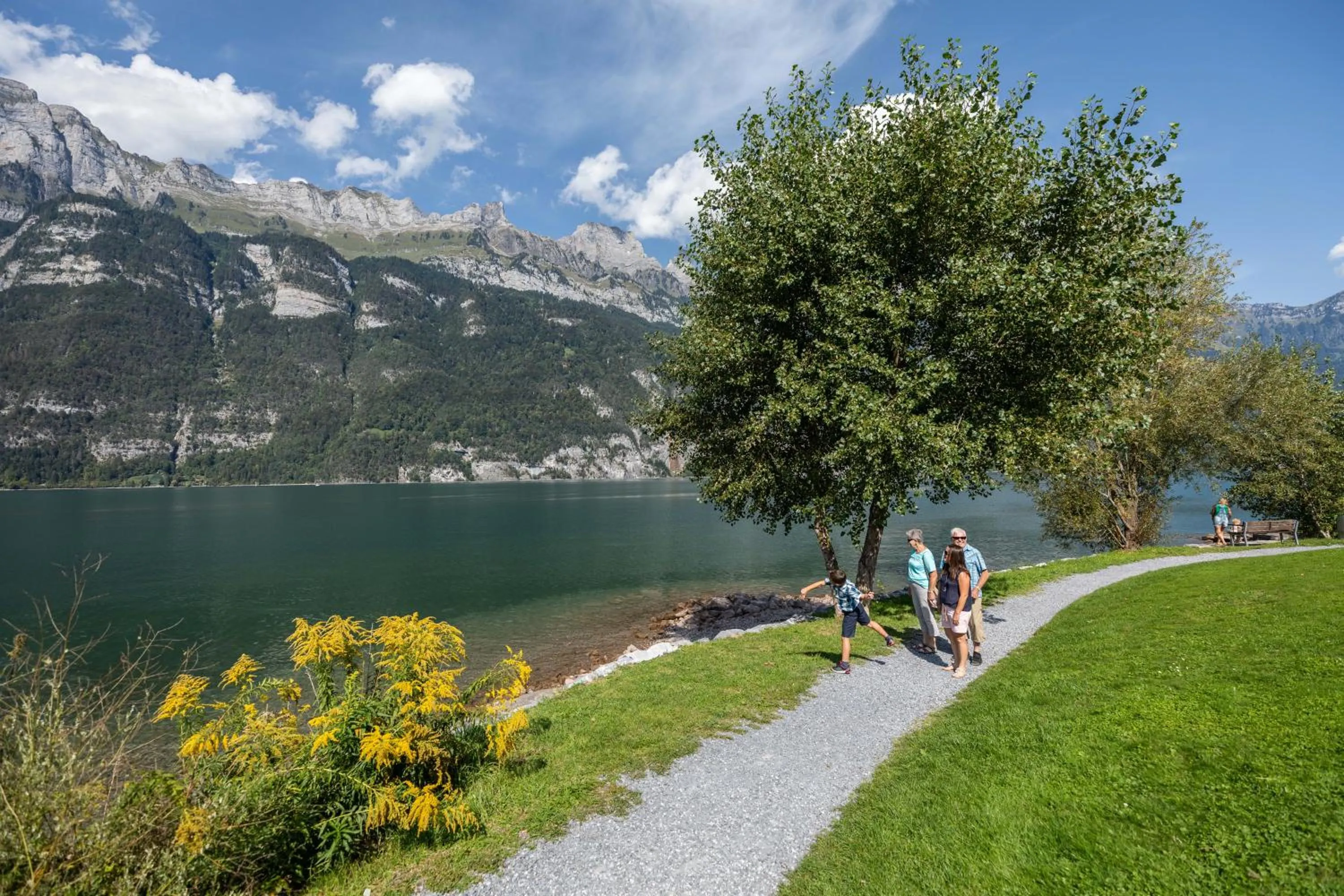 Natural landscape in Marina Walensee Hotel