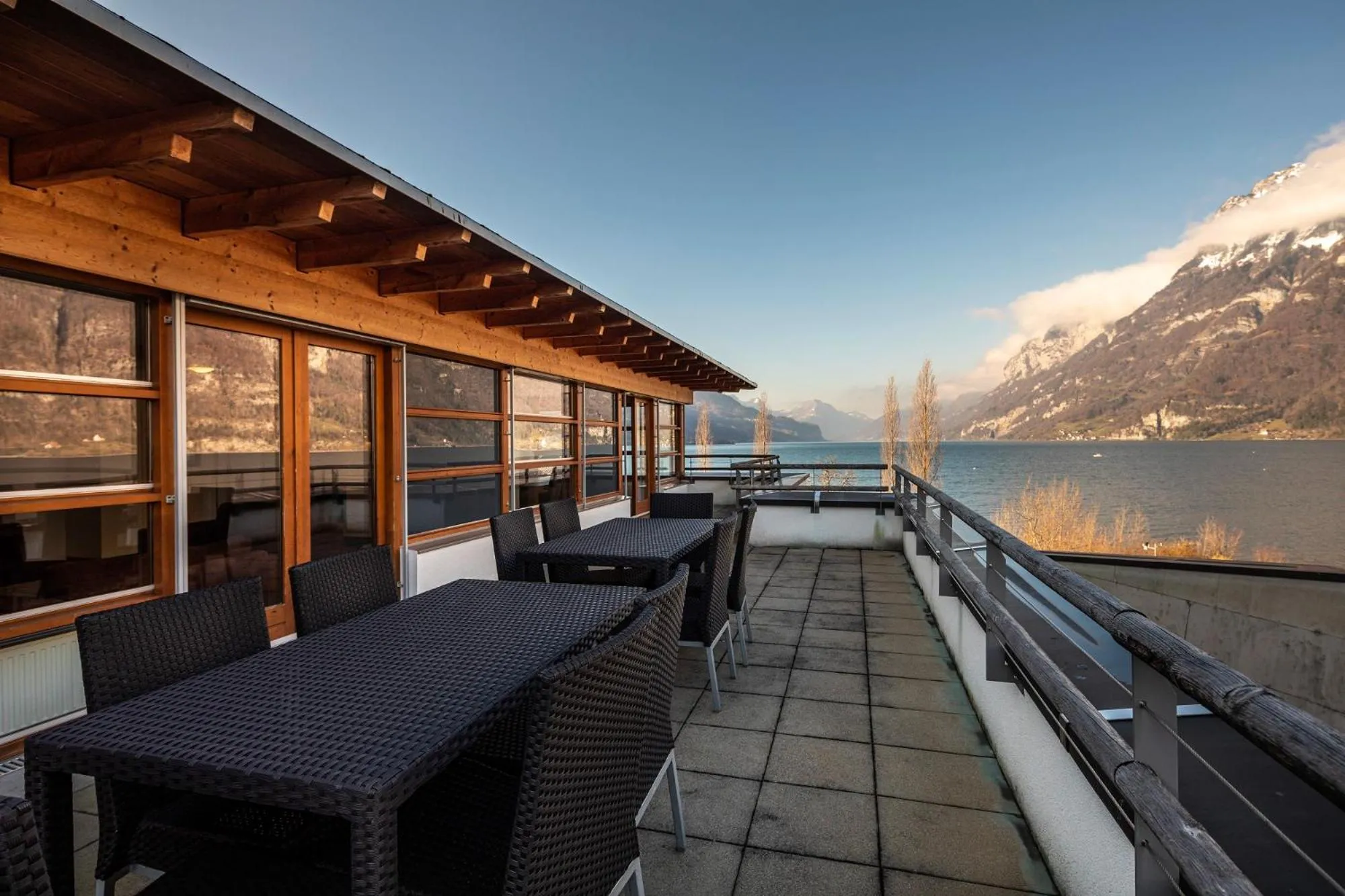 Balcony/Terrace in Marina Walensee Hotel