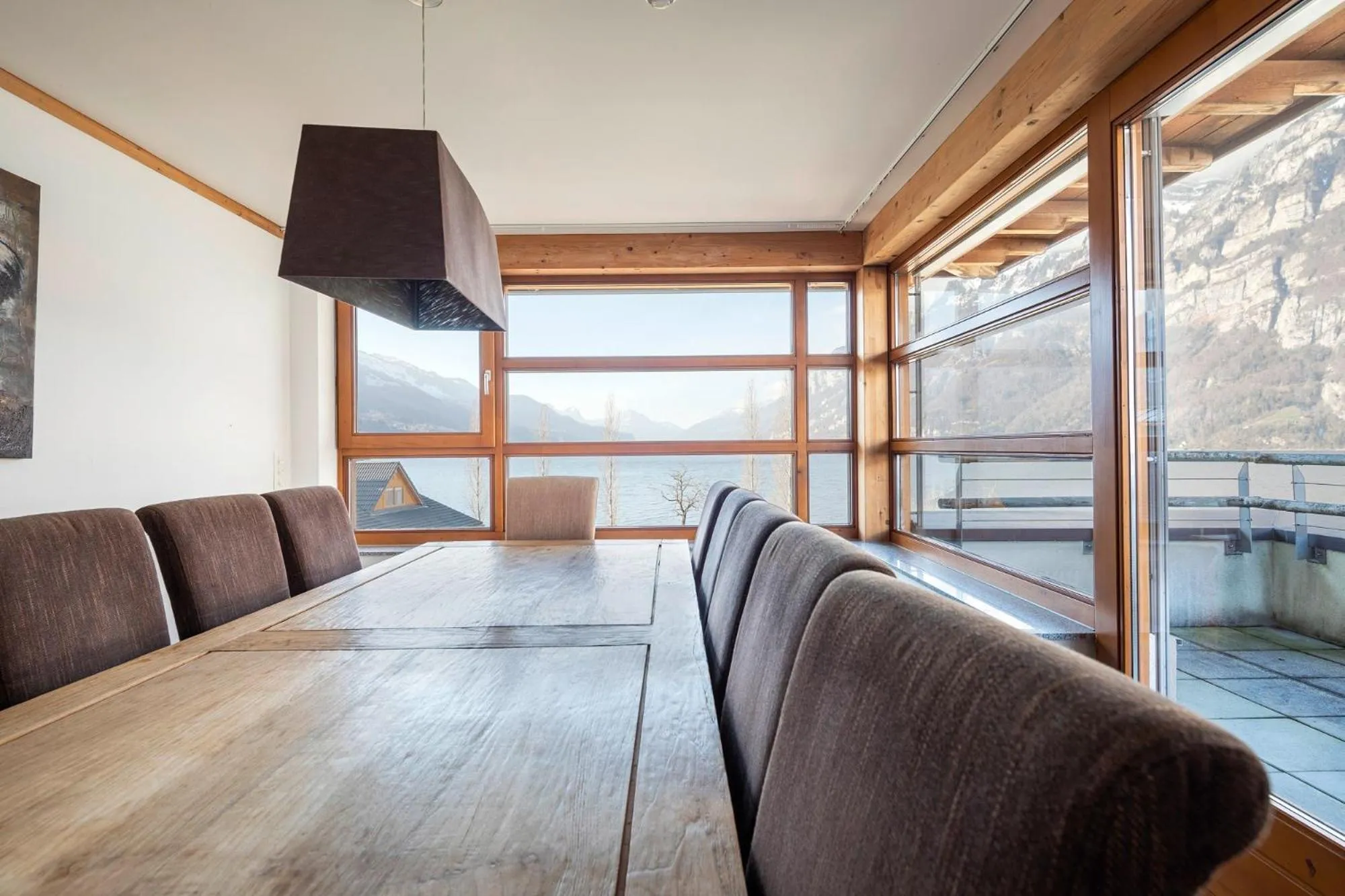 Dining area in Marina Walensee Hotel