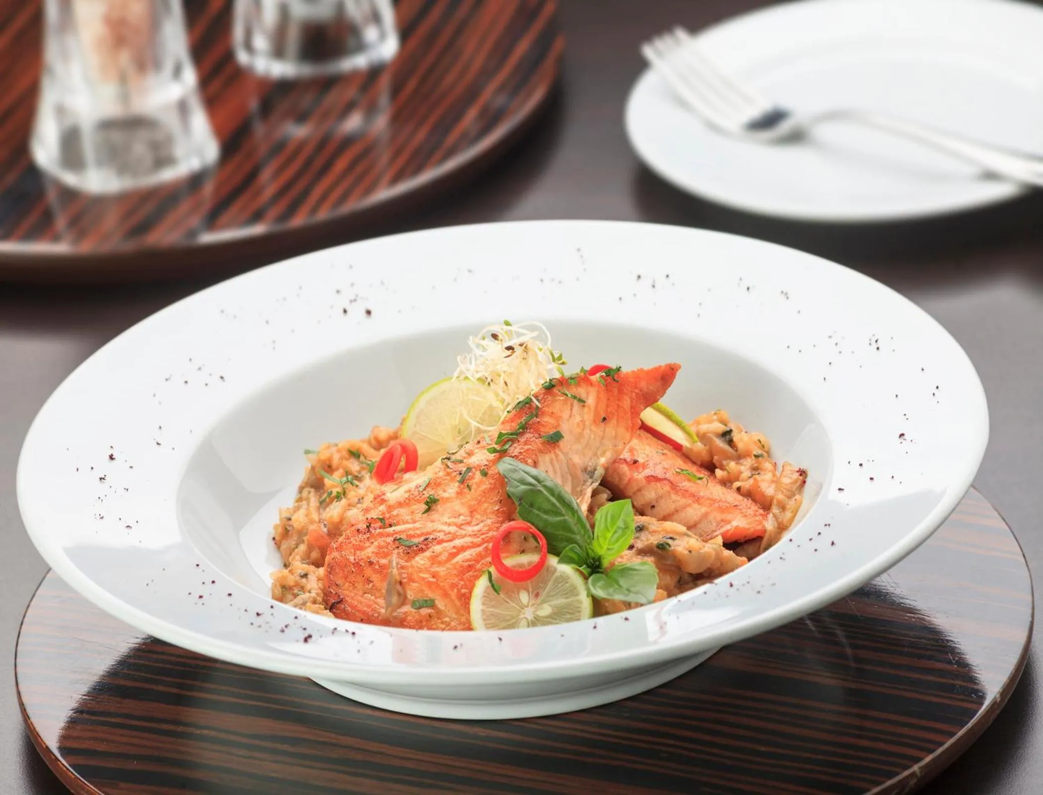 Food close-up in Hotel Regal Pacific Santiago