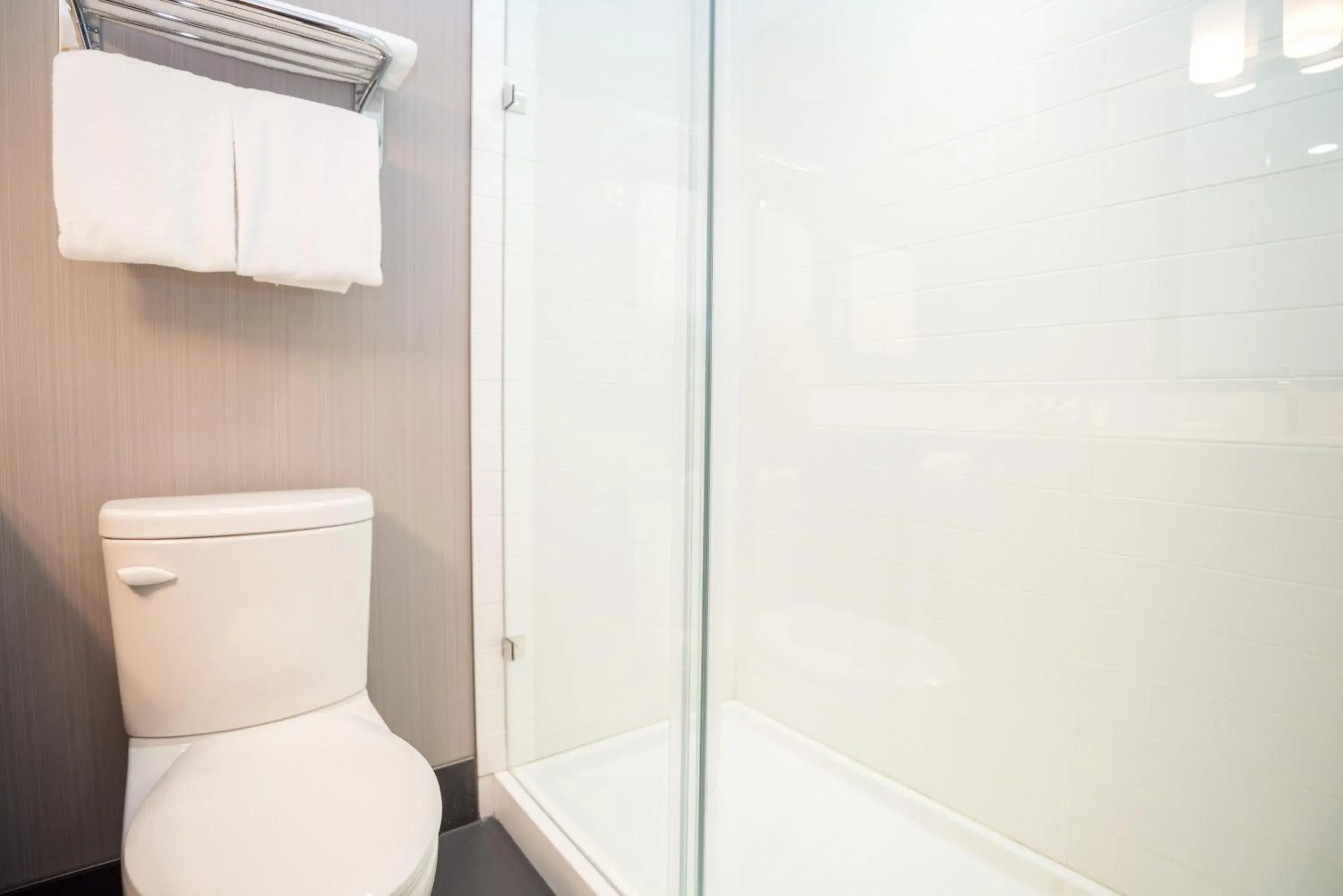 Bathroom in Sandman Hotel Edmonton West Bathroom in Sandman Hotel Edmonton West