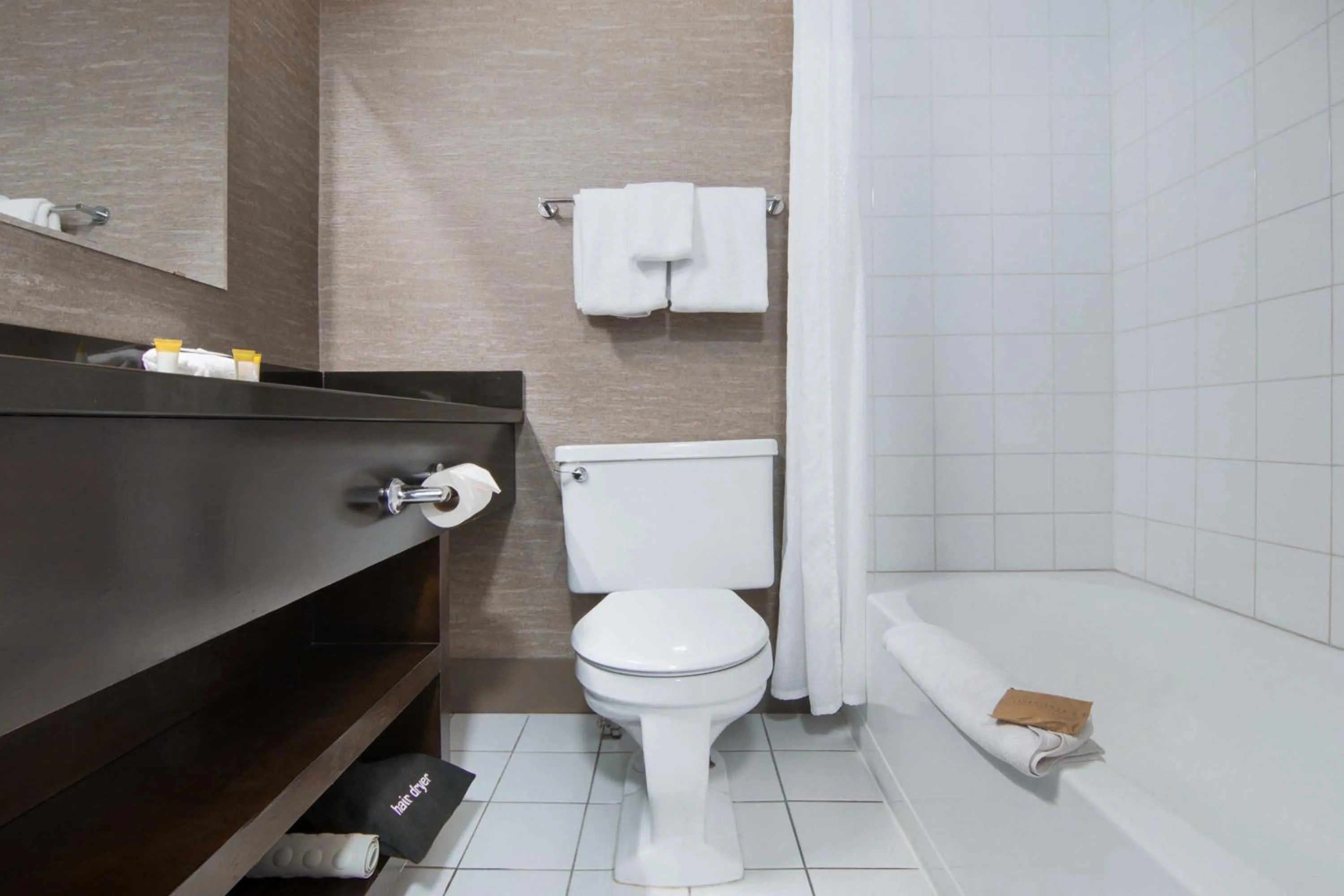 Bathroom in Sandman Hotel & Suites Kelowna