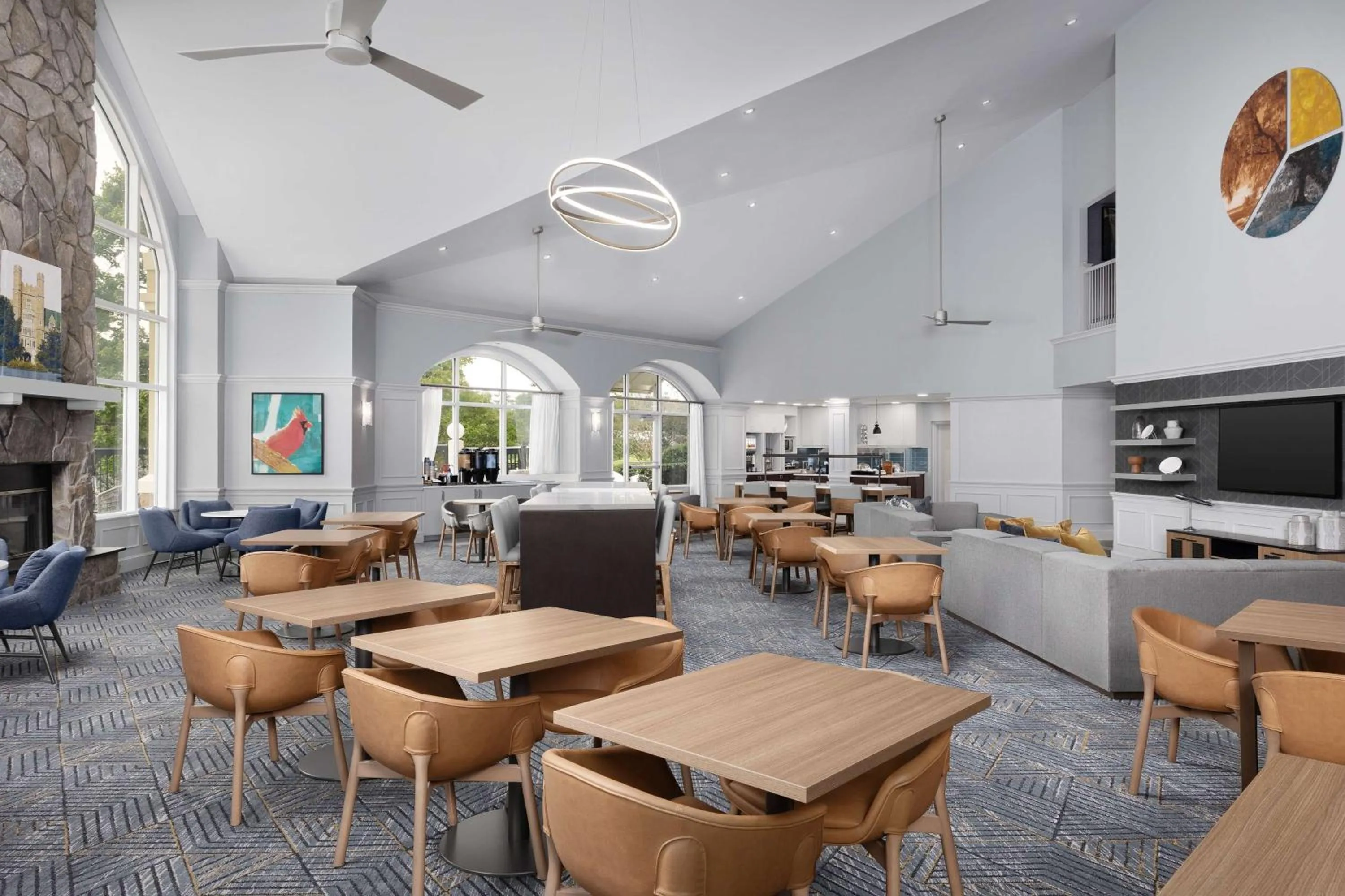 Breakfast in Homewood Suites by Hilton Raleigh-Durham Airport at RTP