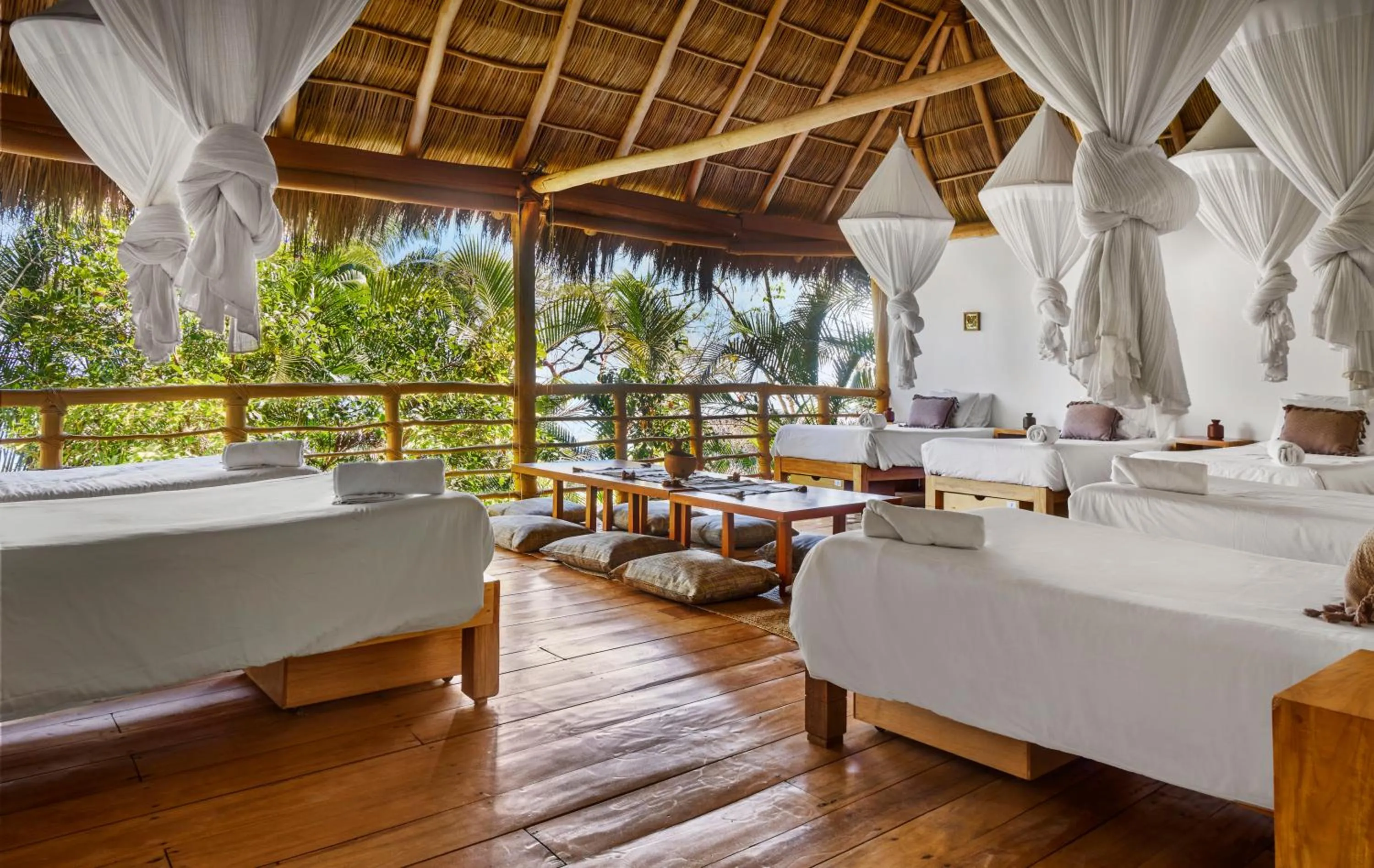 Bed in Xinalani Retreat Mexico