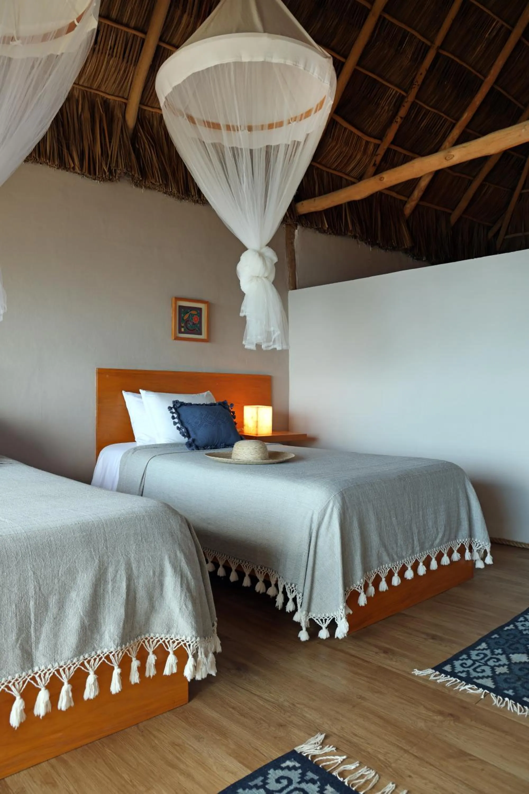 Bed in Xinalani Retreat Mexico