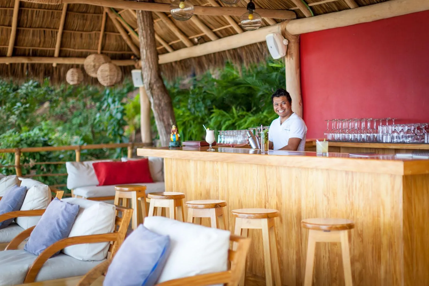Restaurant/places to eat in Xinalani Retreat Mexico