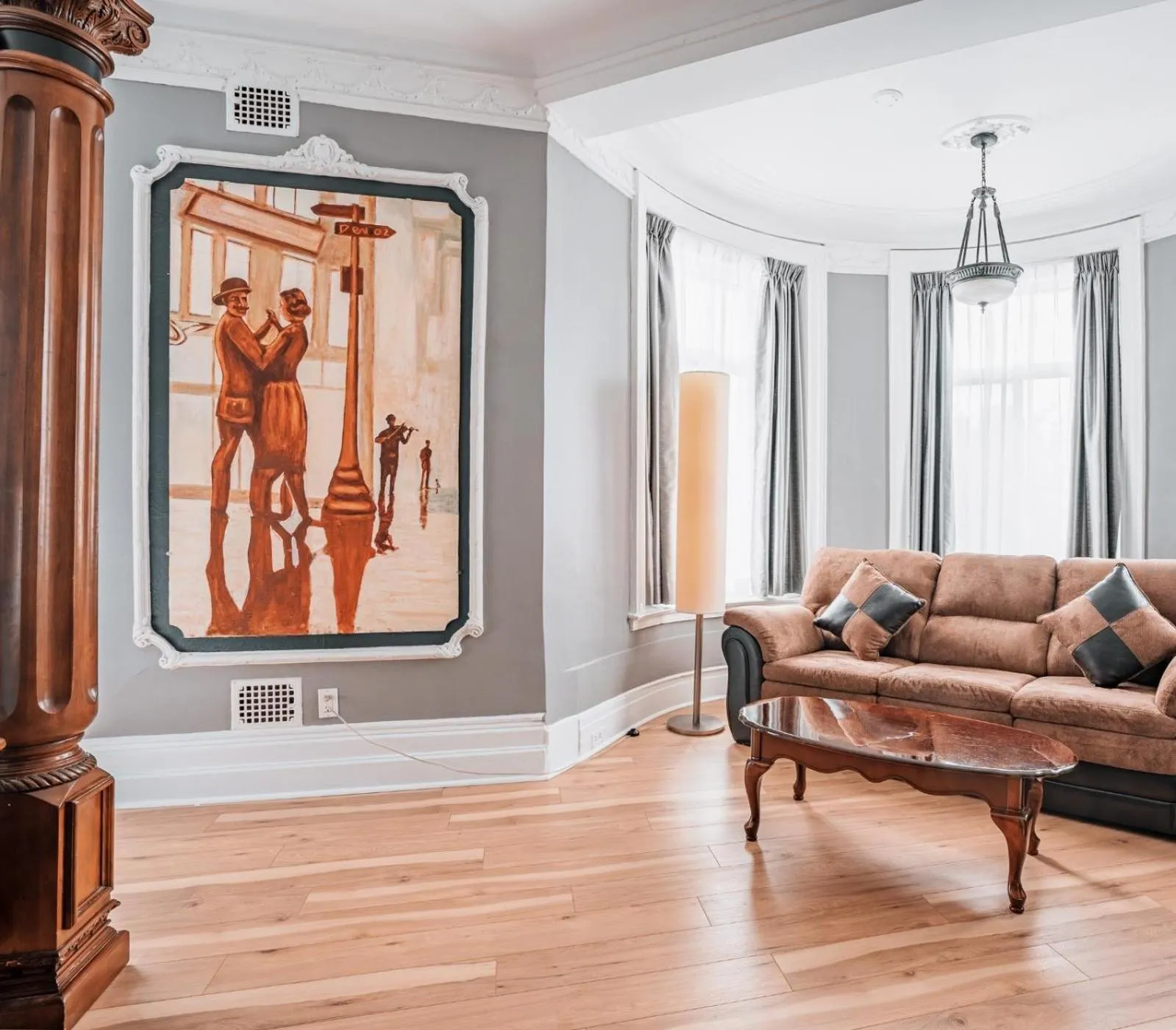 Decorative detail in Hotel de Paris Montreal