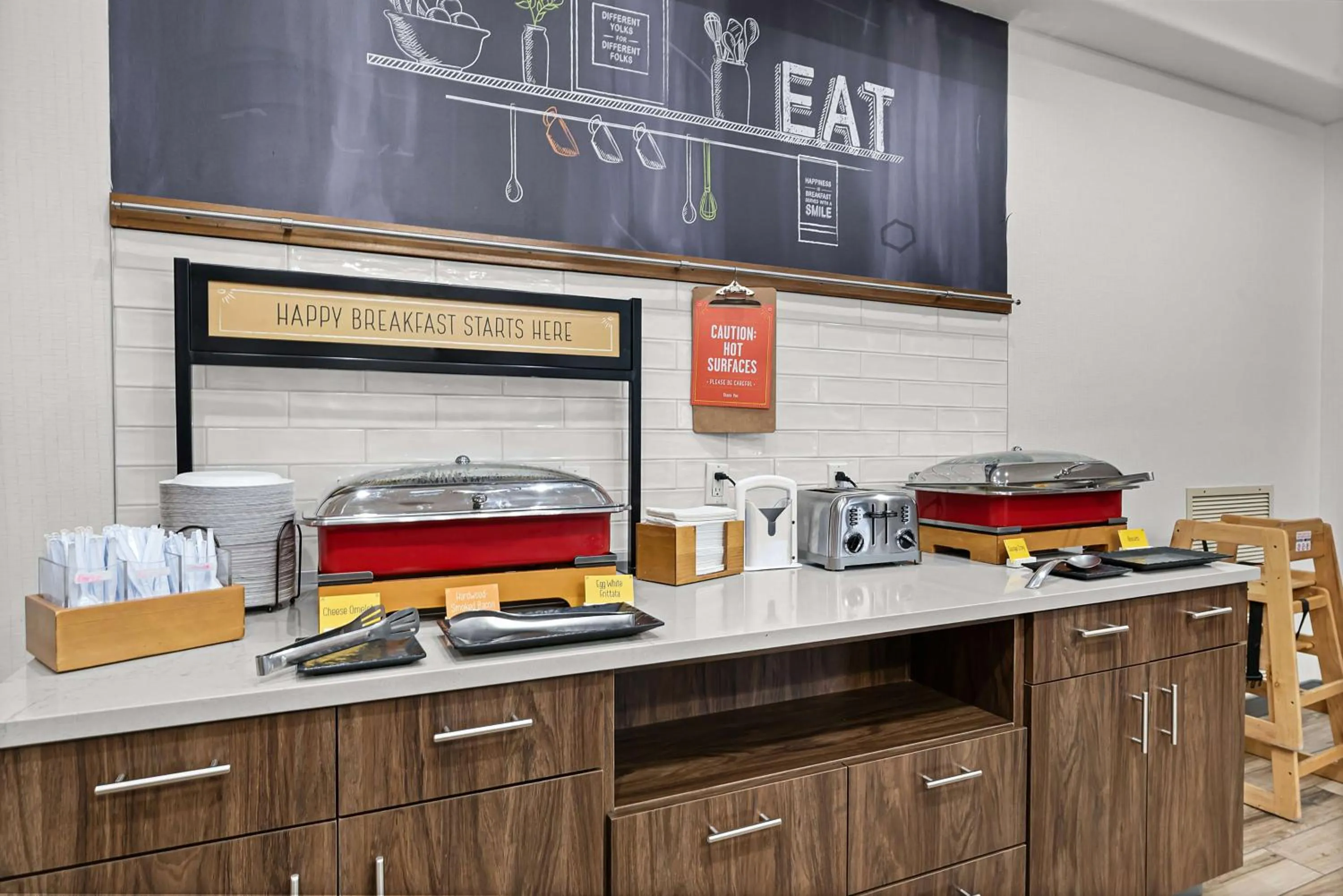 Breakfast in Hampton Inn Seguin