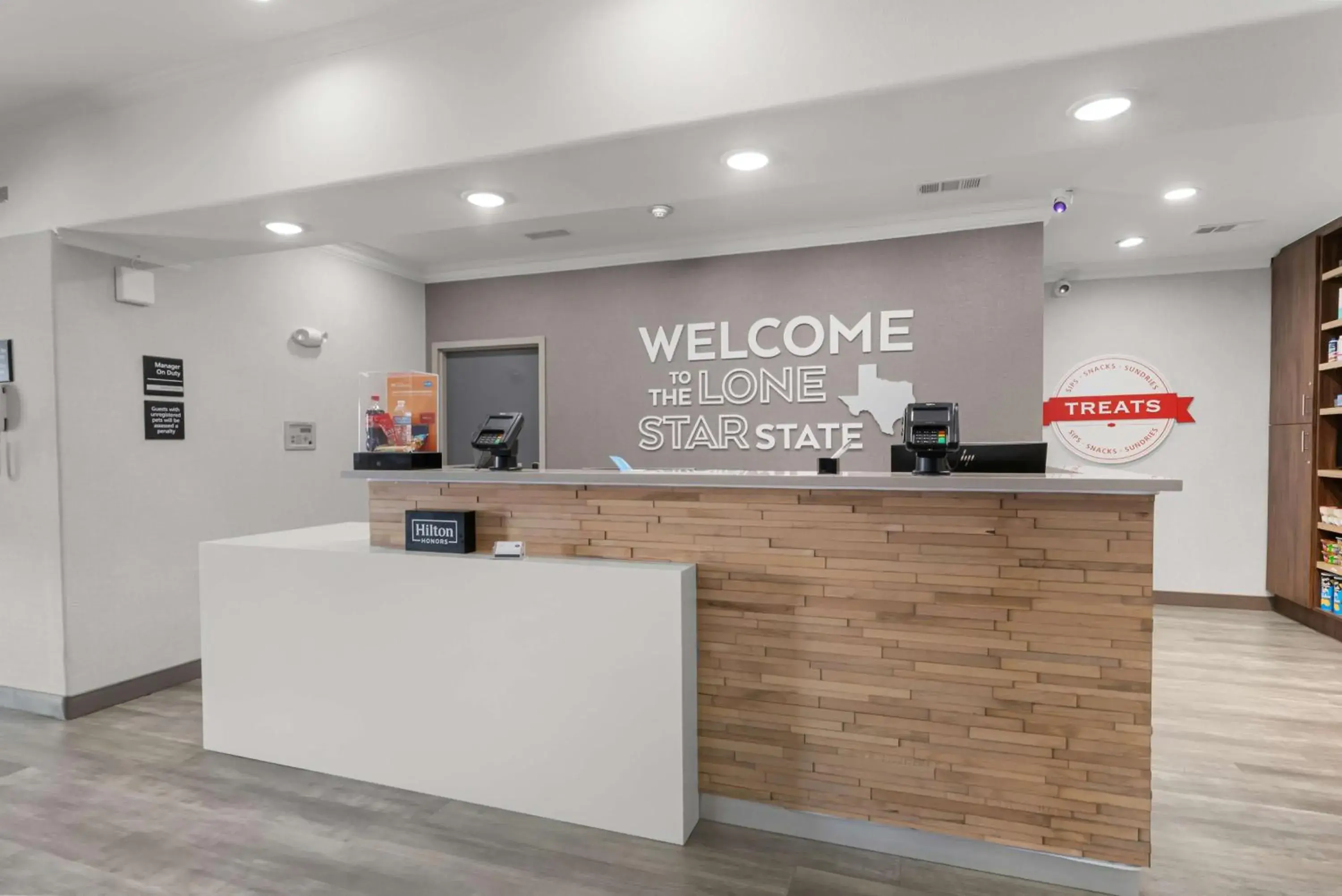 Lobby or reception in Hampton Inn Seguin Lobby or reception in Hampton Inn Seguin