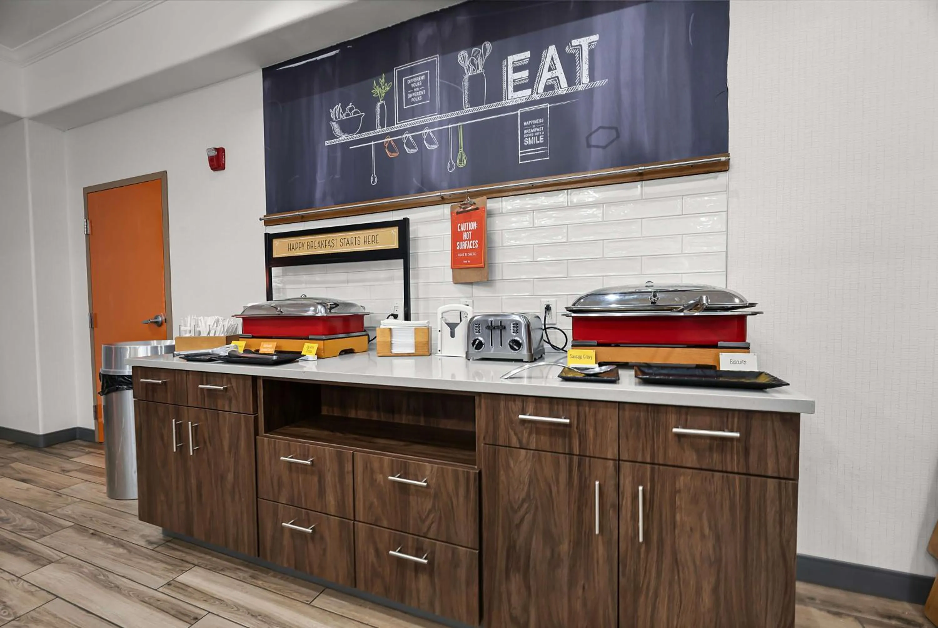 Breakfast in Hampton Inn Seguin