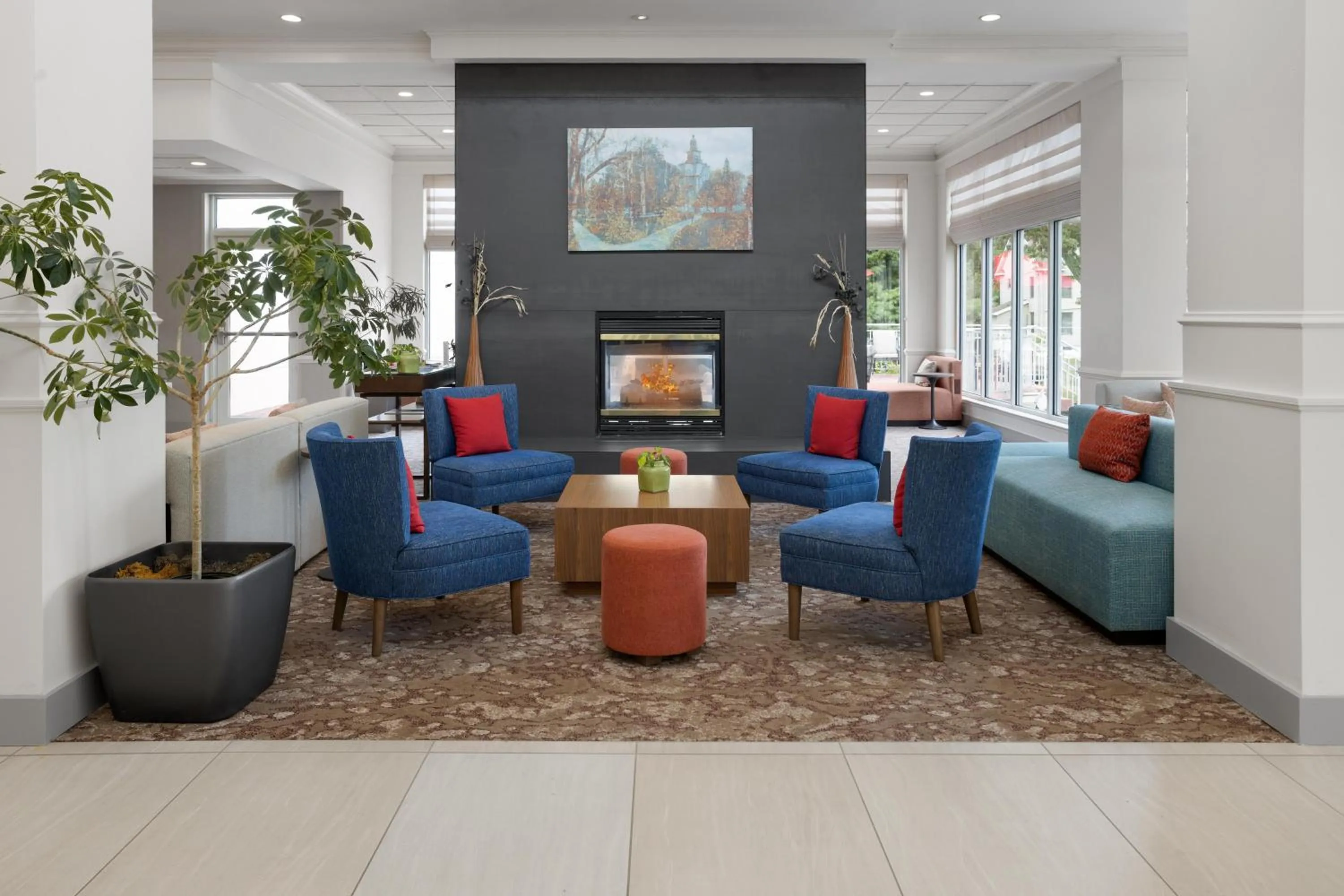 Lobby or reception in Hilton Garden Inn State College