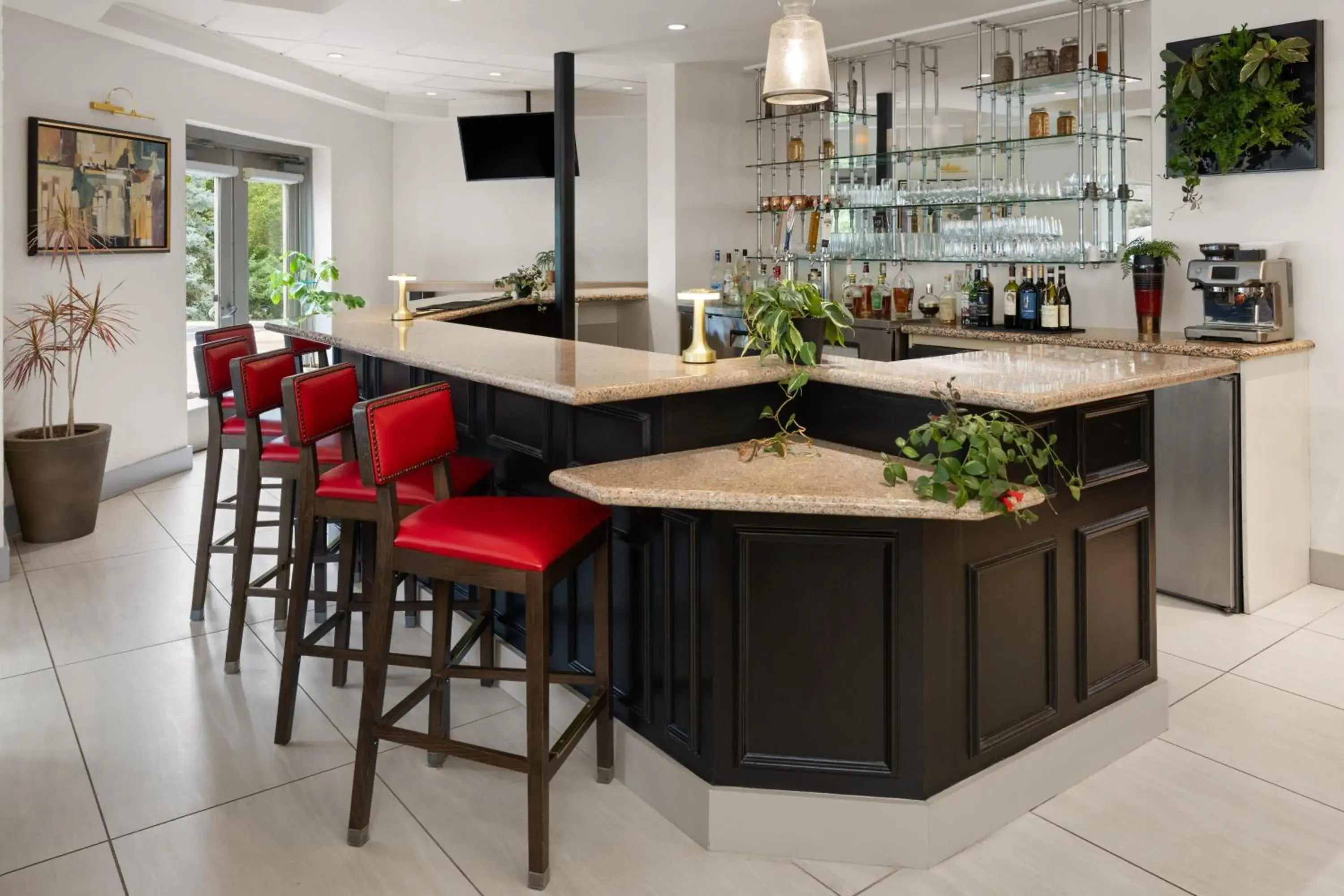 Lounge or bar in Hilton Garden Inn State College Lounge or bar in Hilton Garden Inn State College