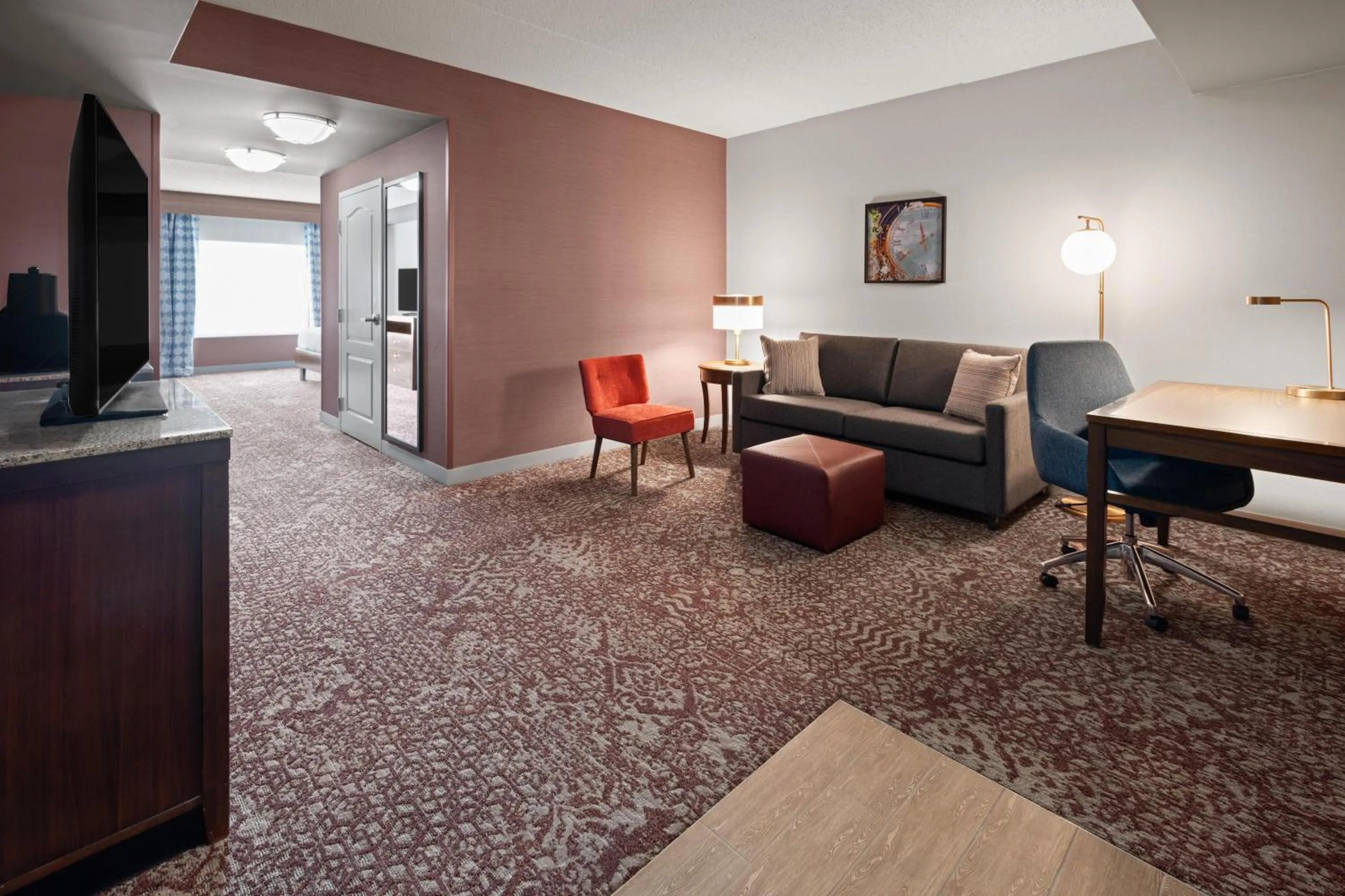 Bedroom in Hilton Garden Inn State College