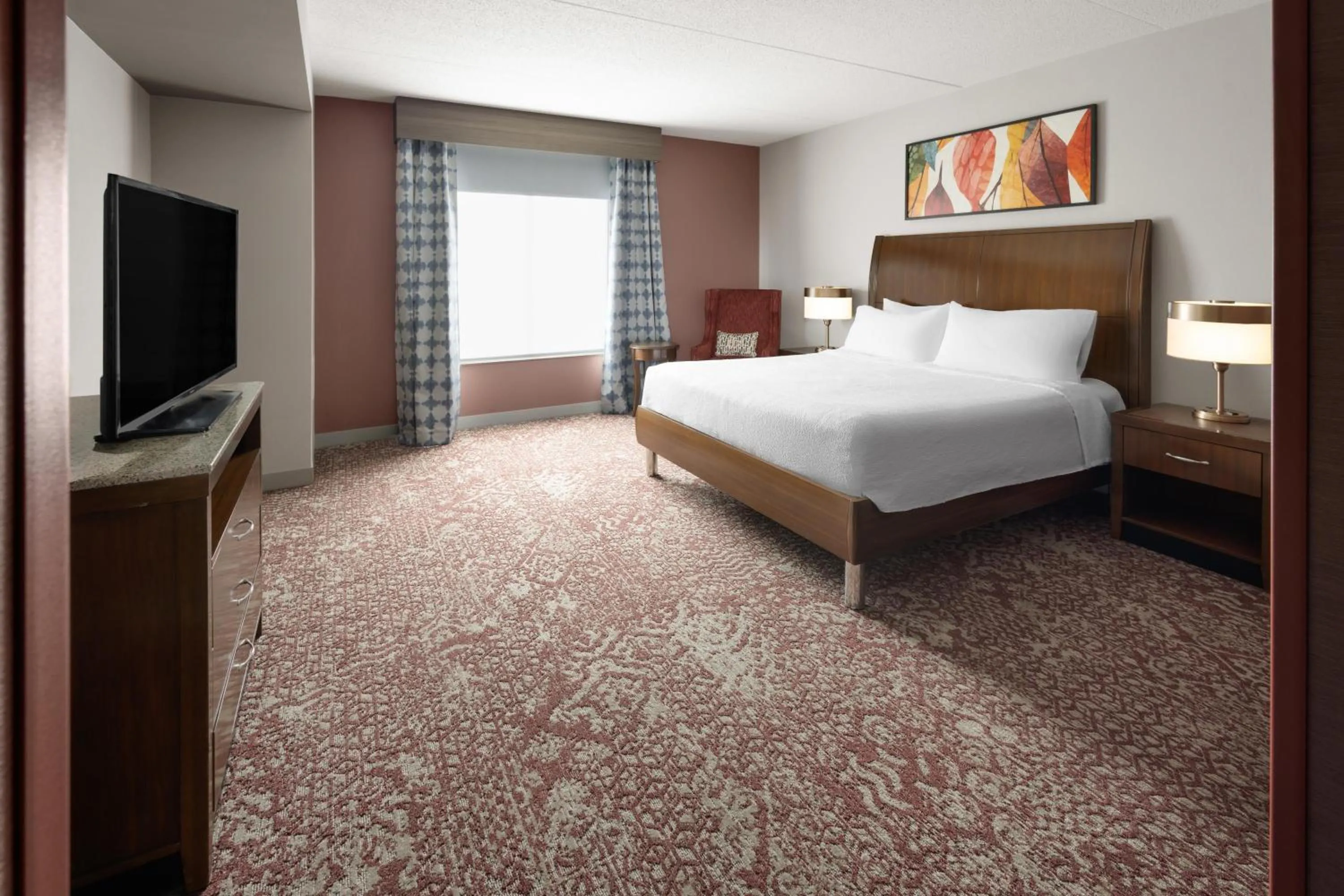 Bed in Hilton Garden Inn State College