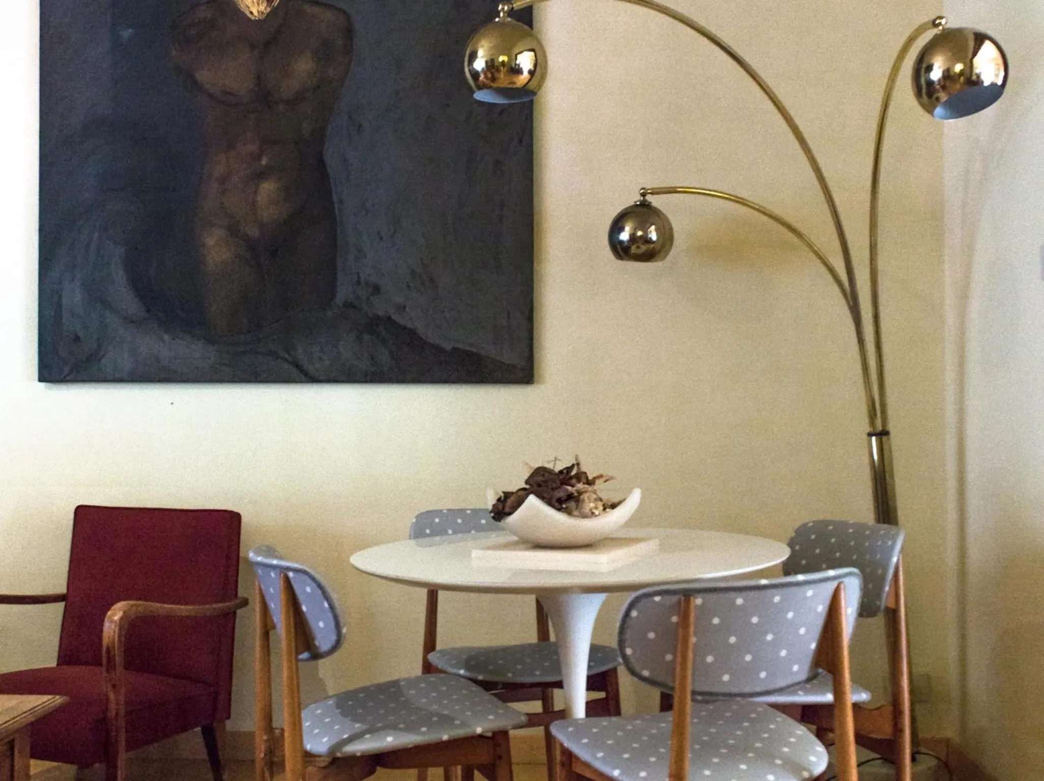 Communal lounge/ TV room in Hotel MariaLetizia