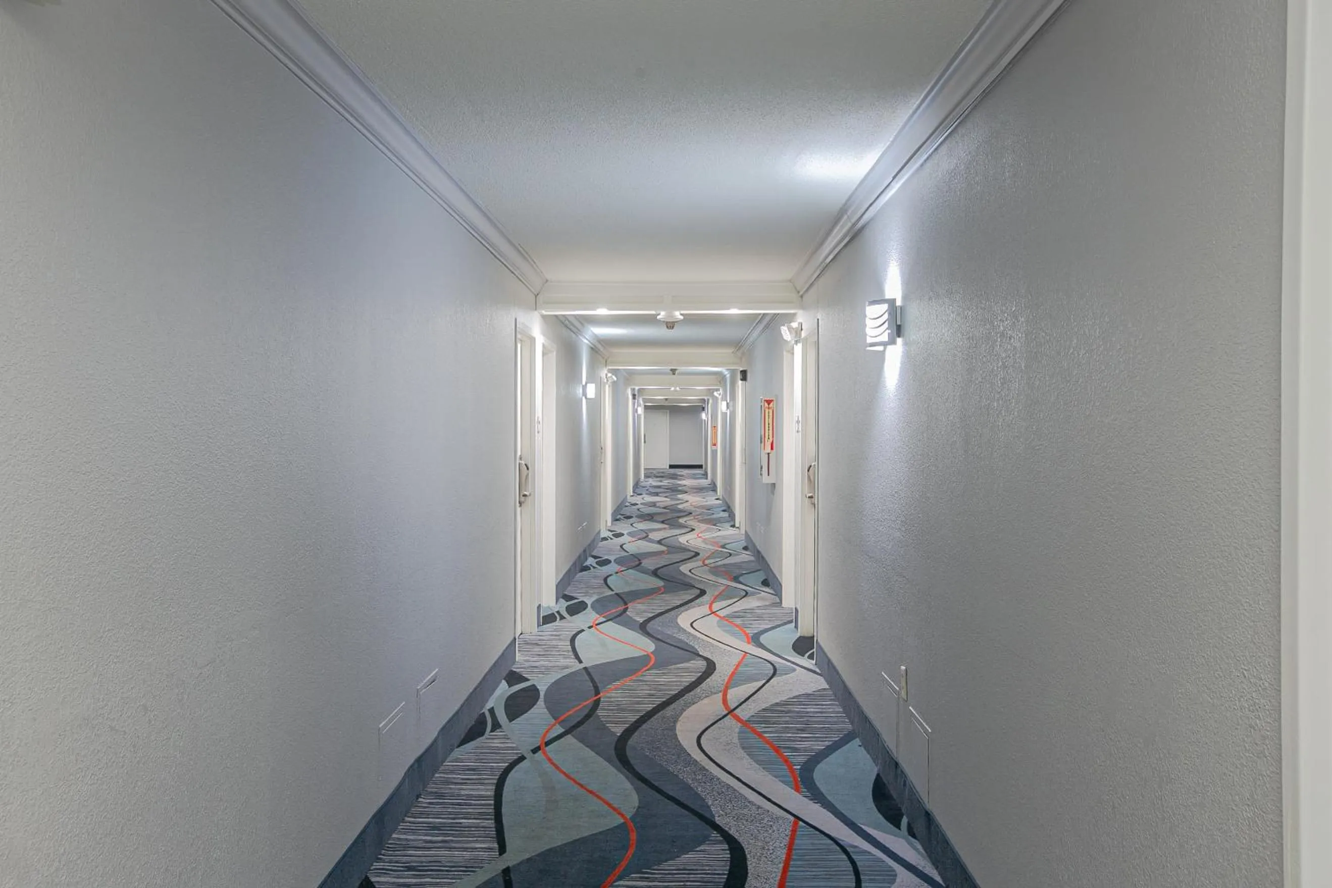 Lobby or reception in Quality Inn Dayton Airport