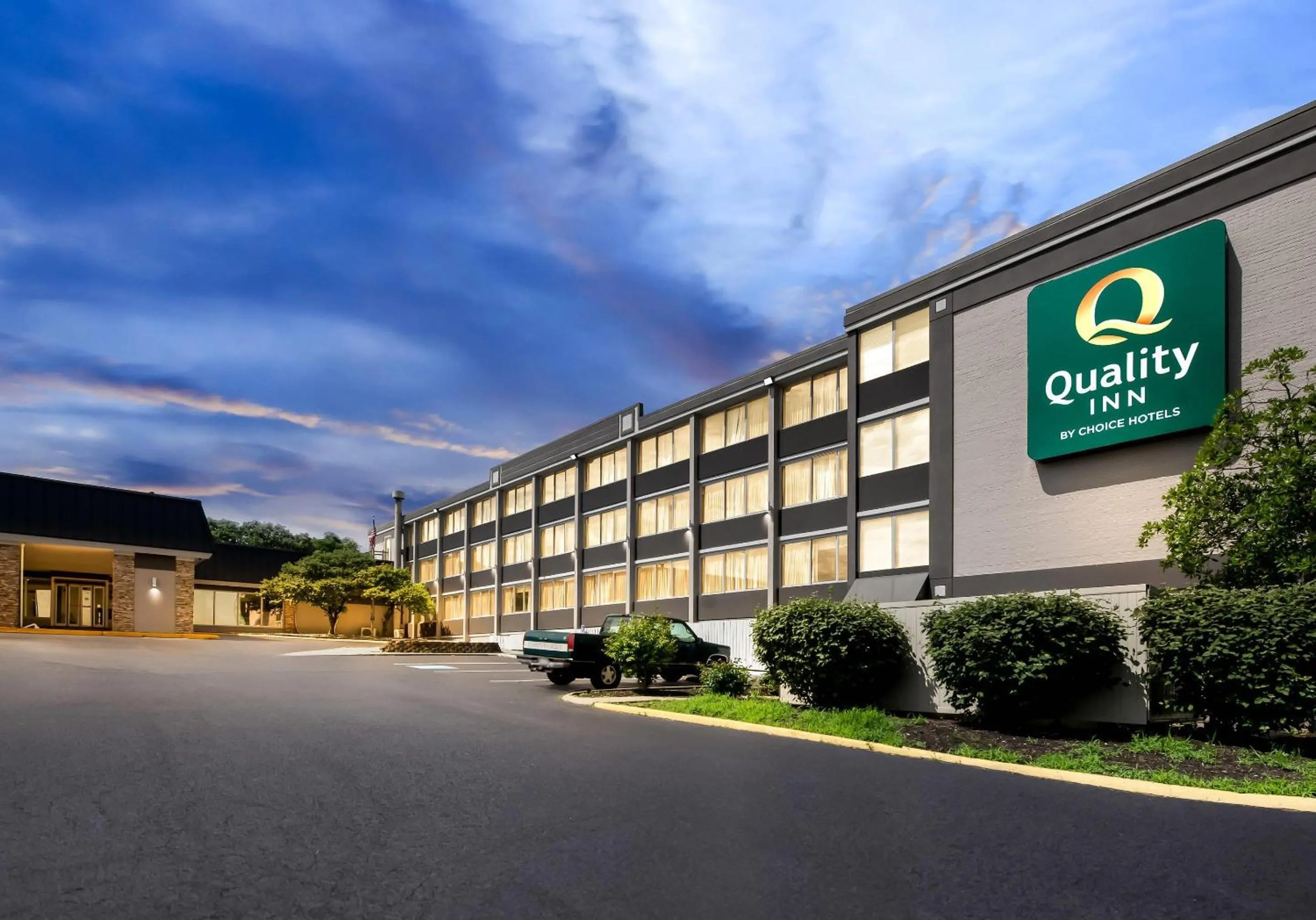 Property building in Quality Inn Dayton Airport