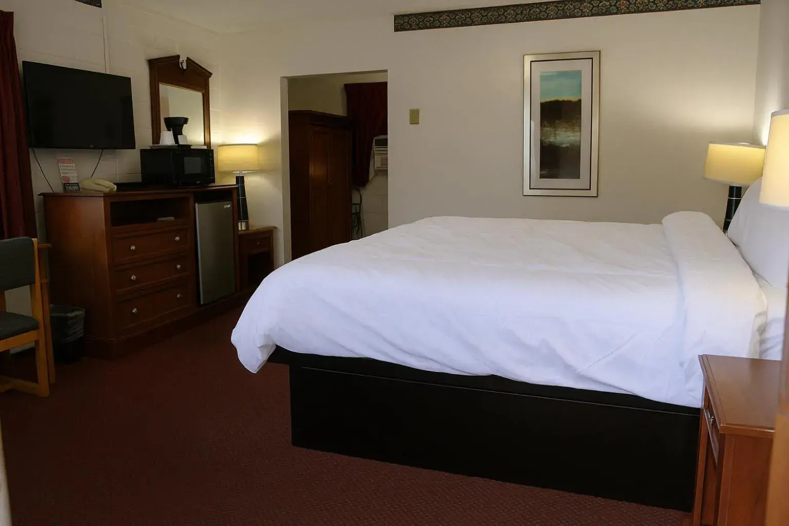 Bed in Ventura Motel Bed in Ventura Motel