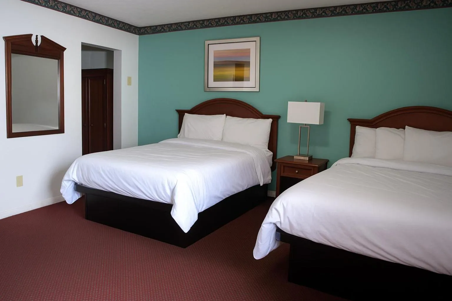 Bed in Ventura Motel