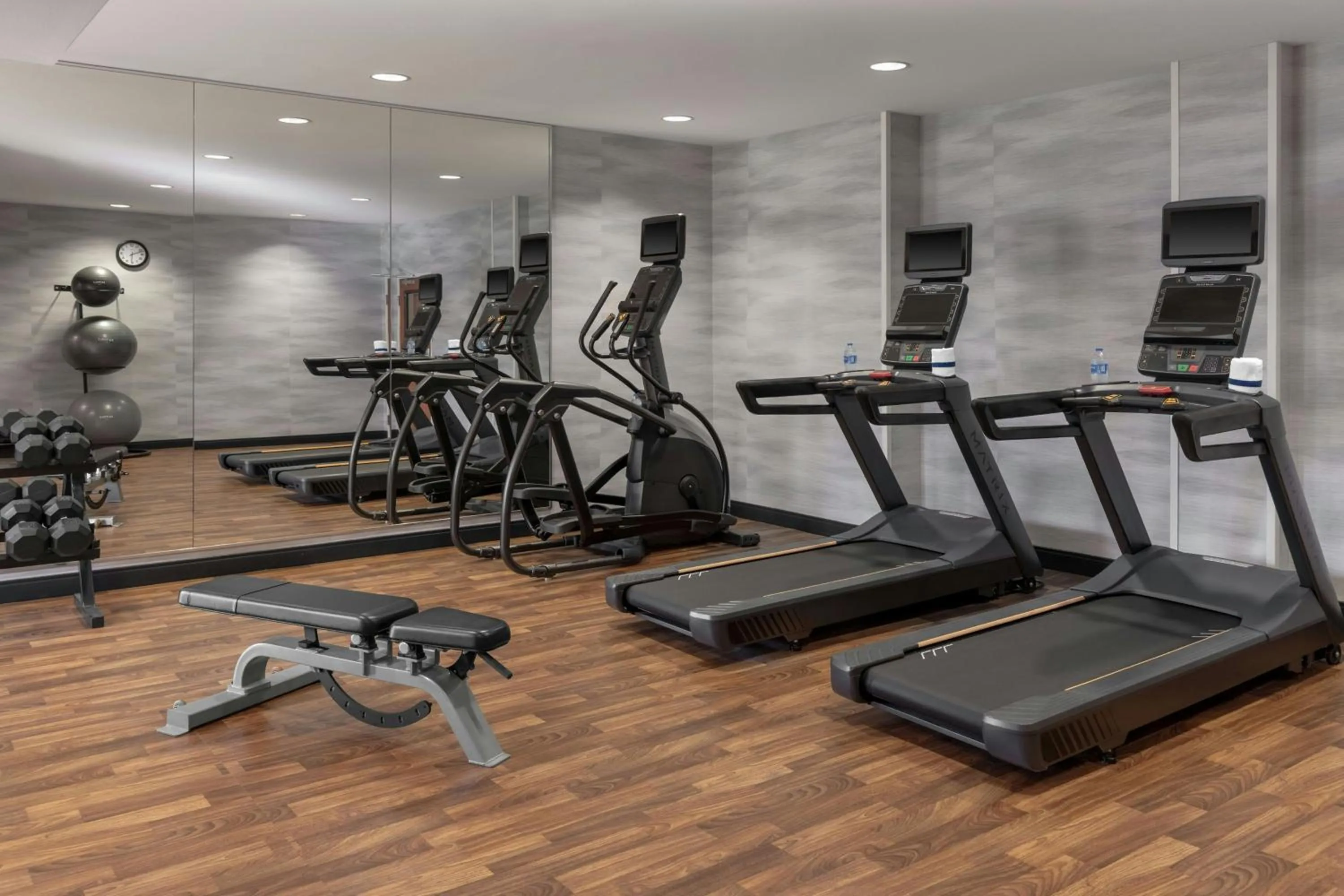 Fitness centre/facilities in Fairfield Inn & Suites Saginaw